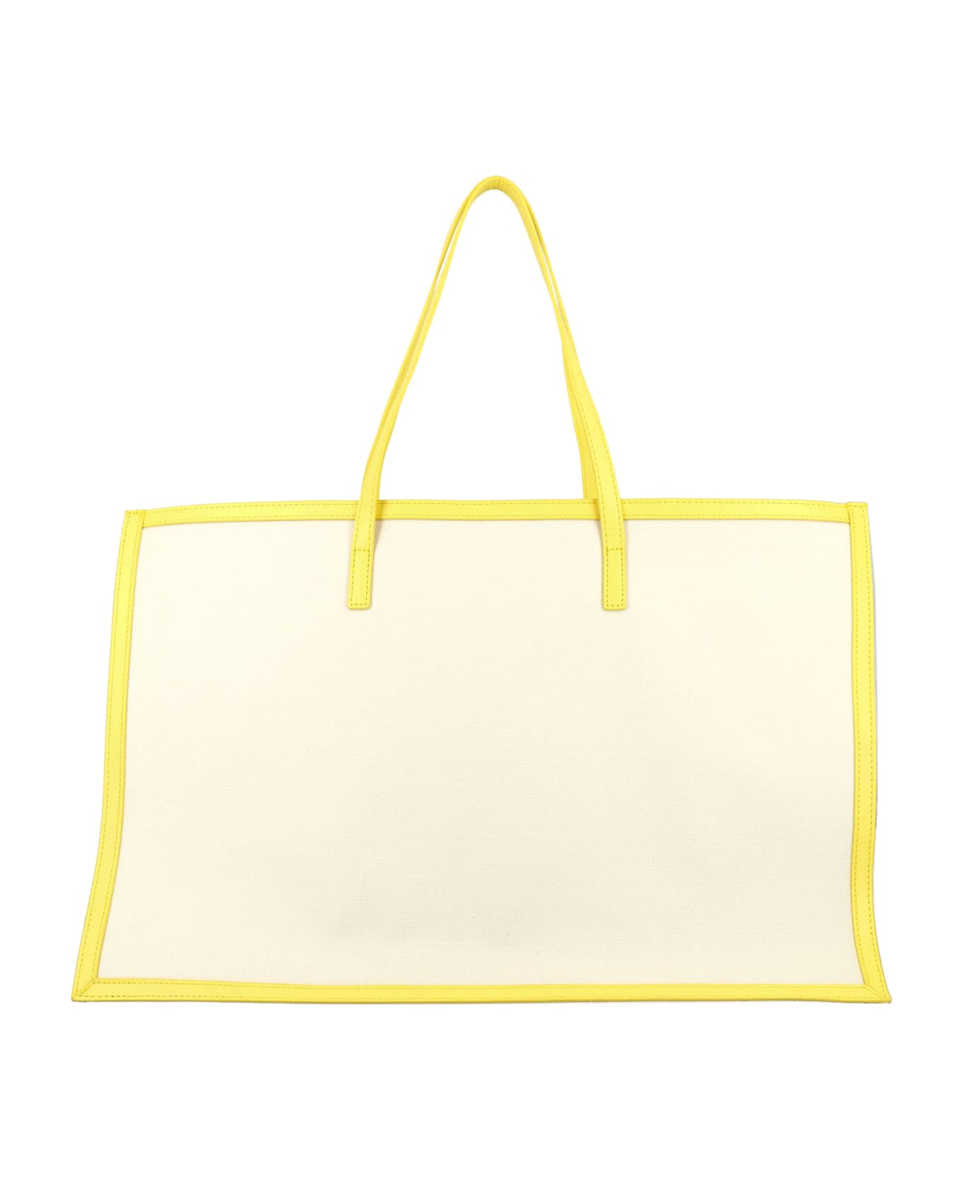 MSGM Logo Tote Bag - ECRU'-YELLOW アクセサリー＆ギフト