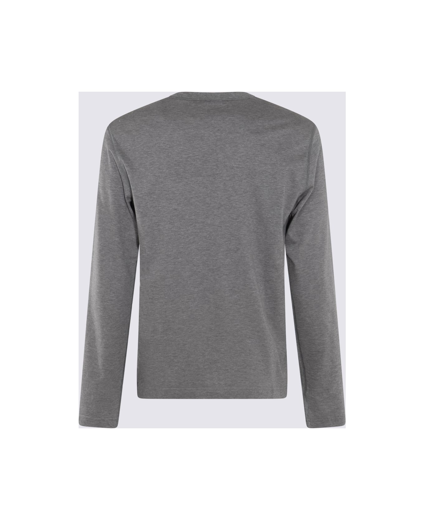 Dolce & Gabbana Grey Cotton T-shirt - MELANGE GRIGI