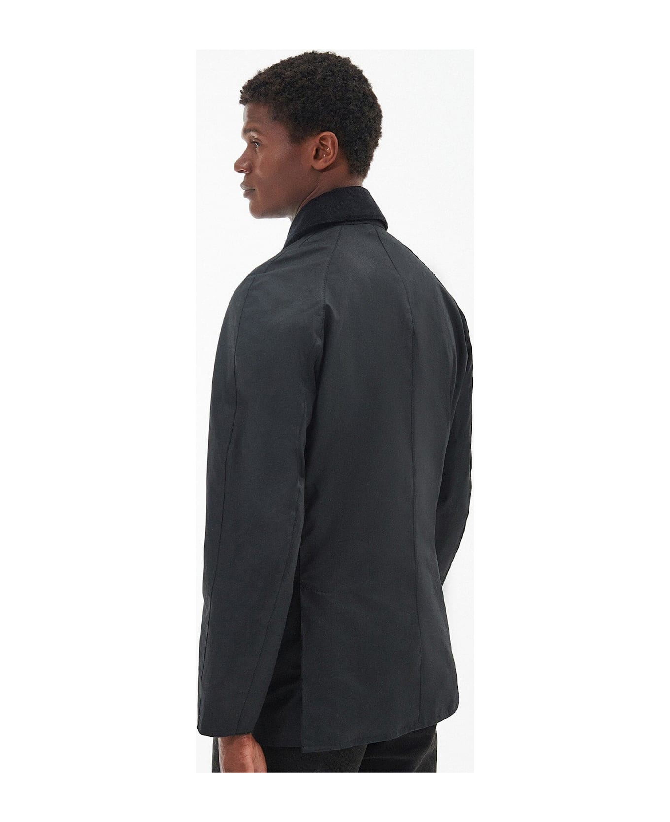 Barbour Ashby Wax Jacket - Black Classic