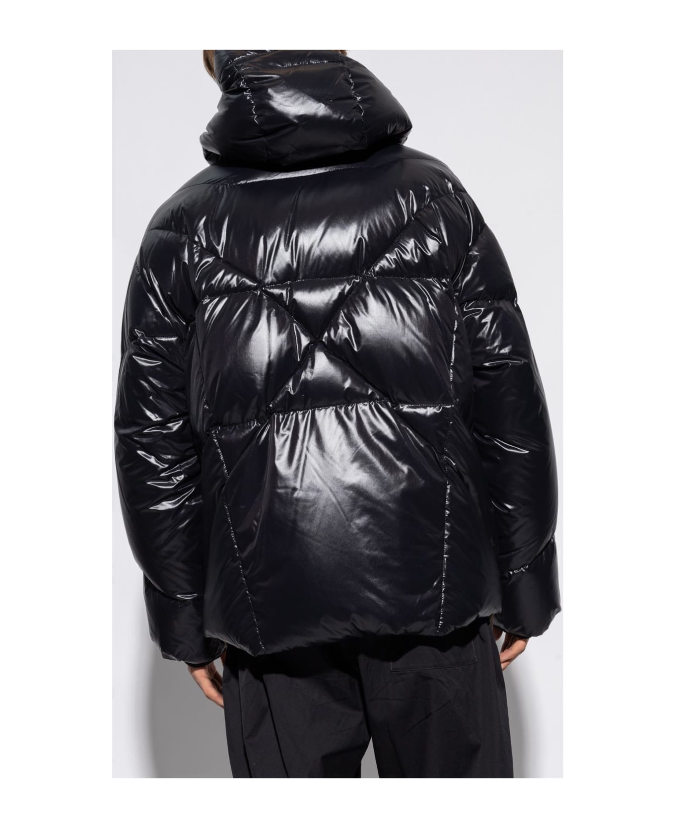 Khrisjoy Quilted Down Jacket - Black