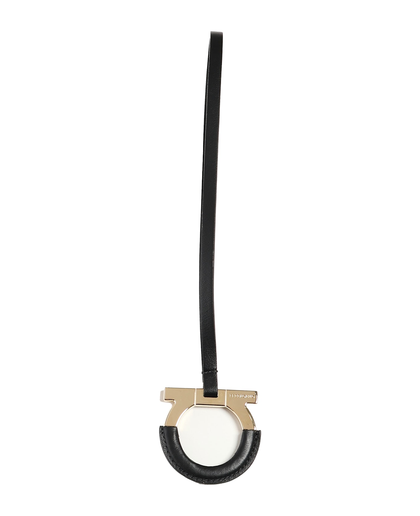 Ferragamo Charm Gancini - Black