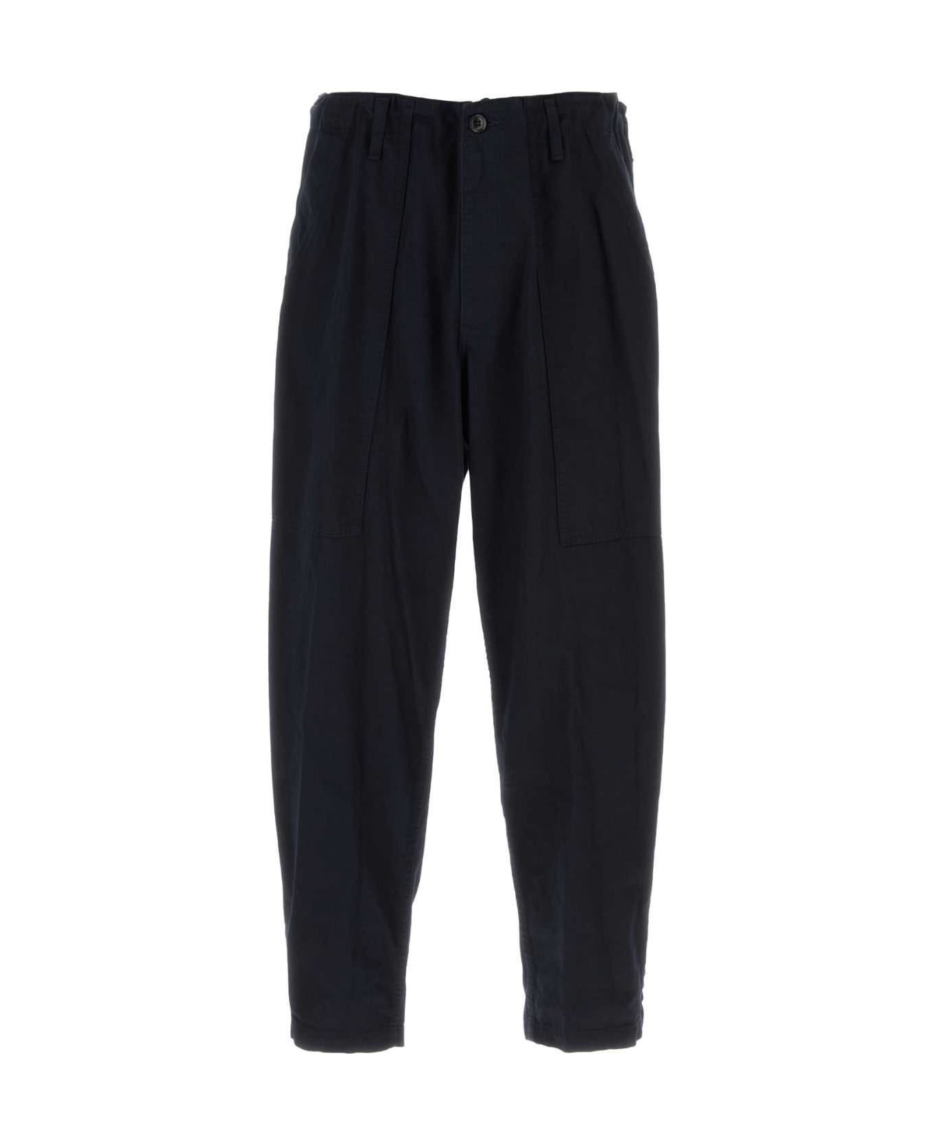 Yohji Yamamoto Midnight Blue Denim Jeans - NAVY