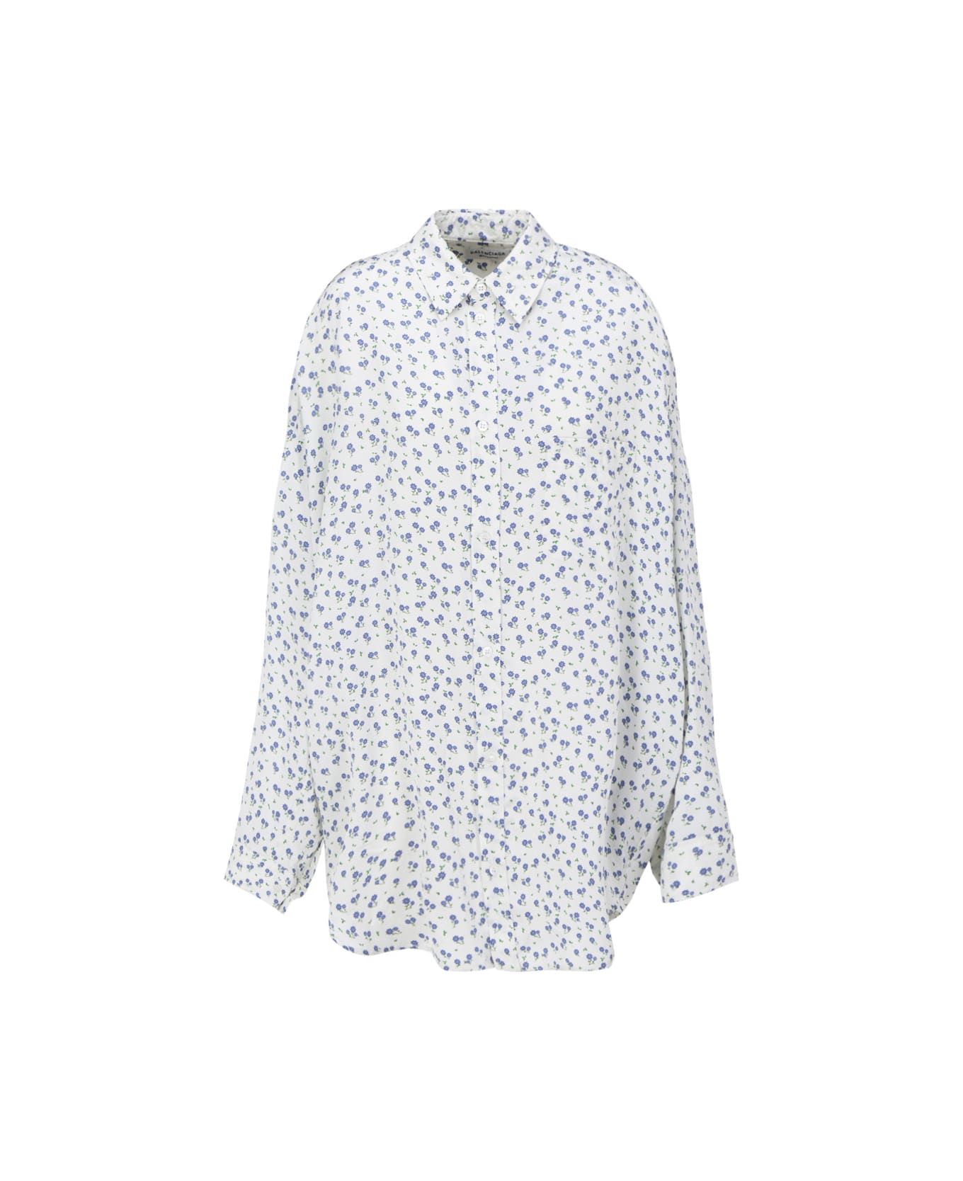 Balenciaga Shirt - White/blue