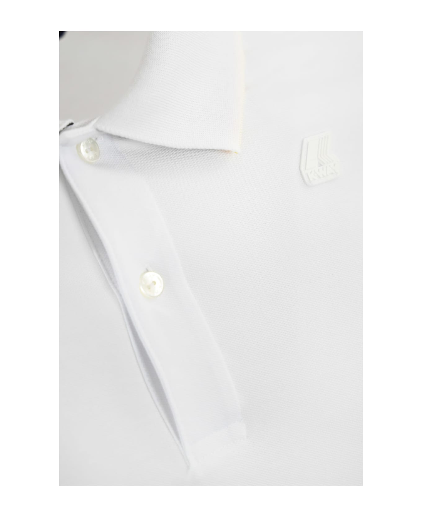 K-Way Vincent Polo Shirt - White ポロシャツ