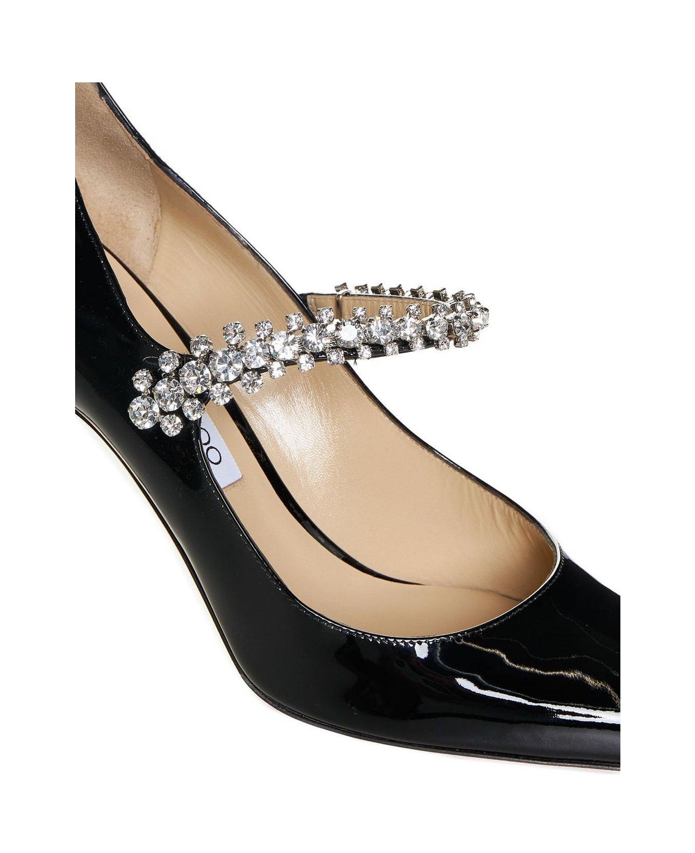 Jimmy Choo Embellished Pointed-toe Pumps - Black