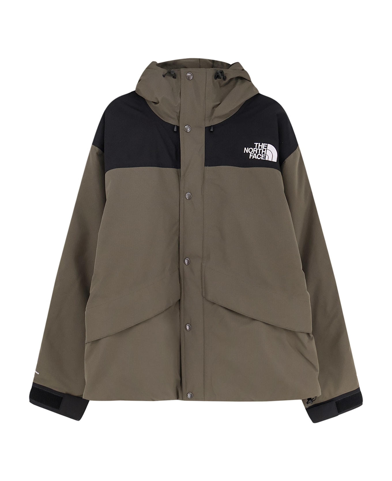 The North Face Mountain Down Jacket - NWTPEGRN/TNFBLK