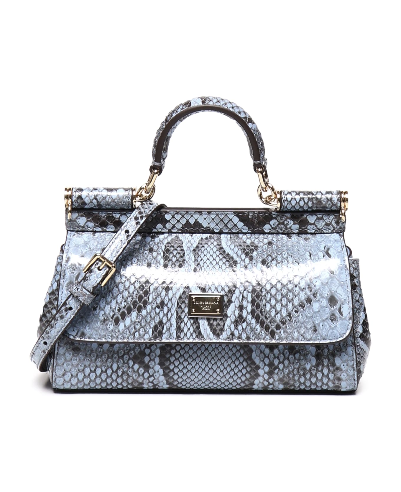 Dolce & Gabbana Sicily Bag - Snake sugar paper