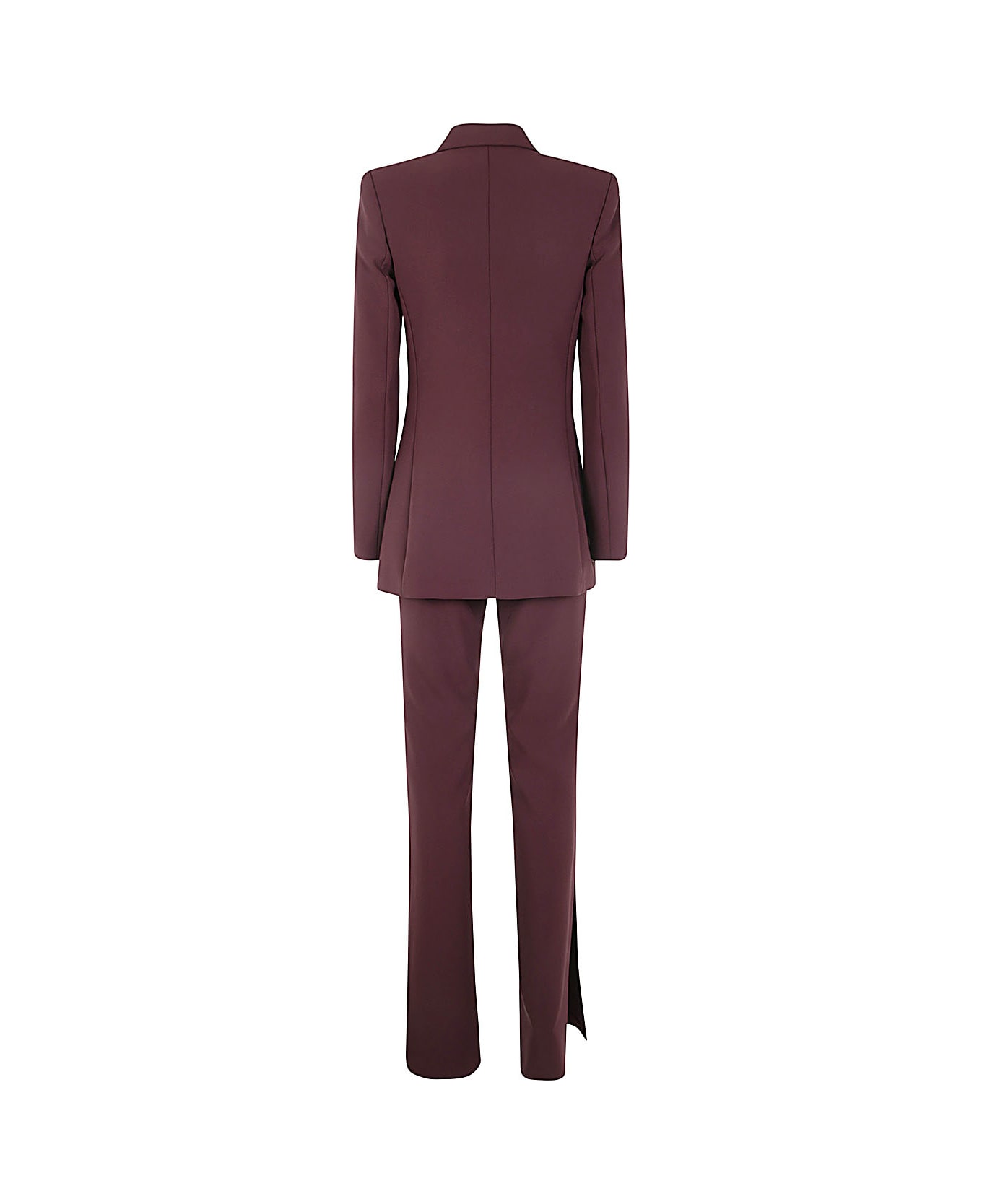 Elisabetta Franchi Trousers Tailleur - Rouge Noir