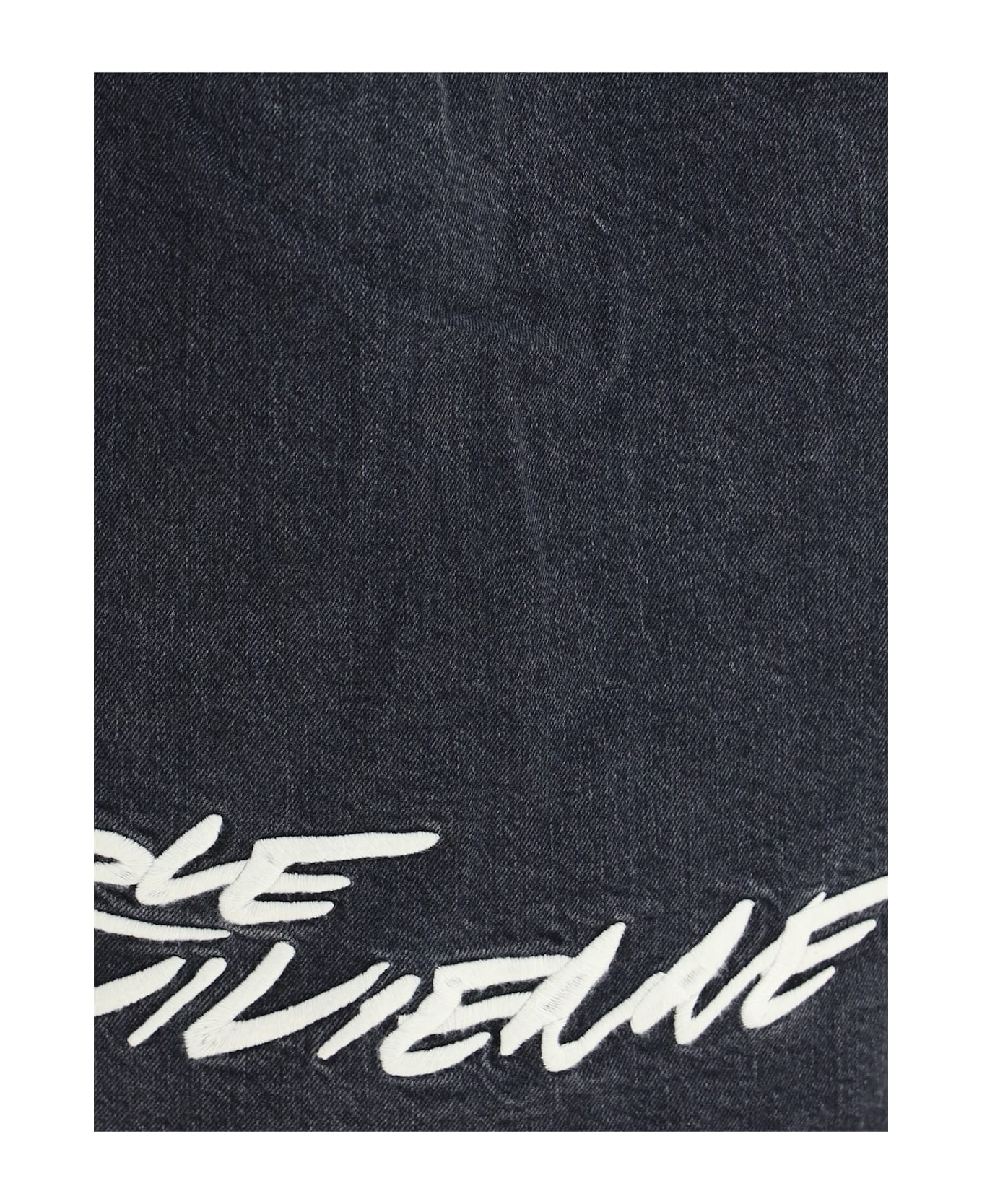 Kenzo X Futura Workwear Embroidered Japanese Denim Shirt