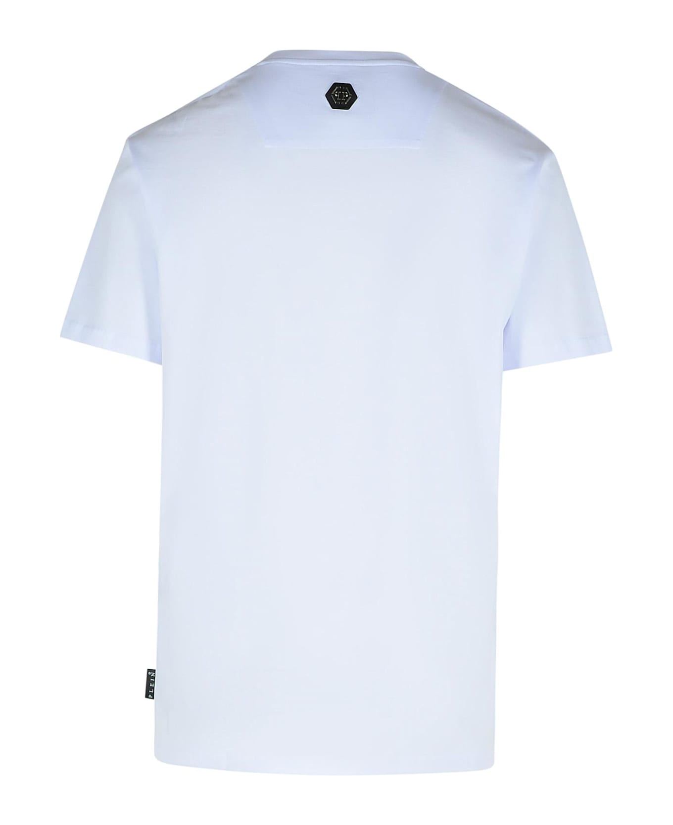 Philipp Plein White Cotton T-shirt - White