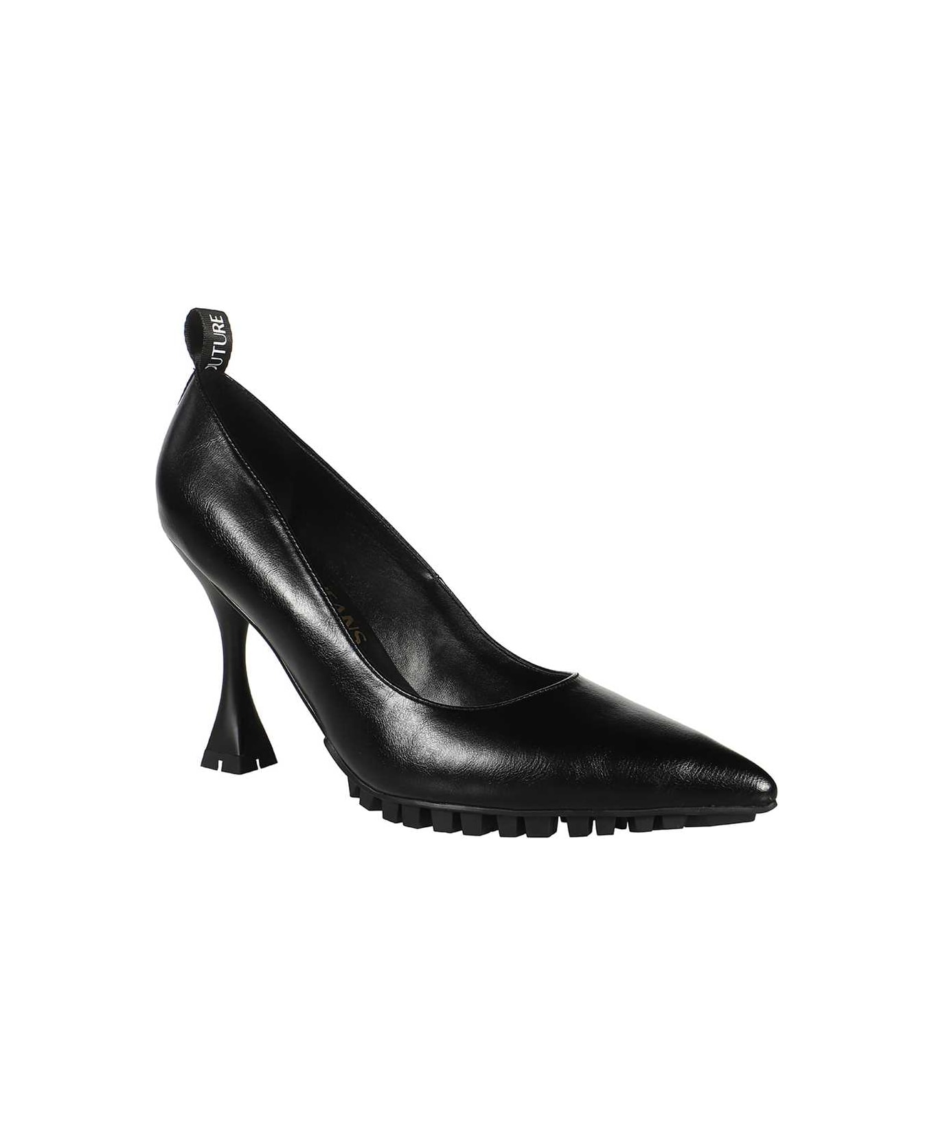 Versace Jeans Couture Pointy-toe Pumps - black ハイヒール