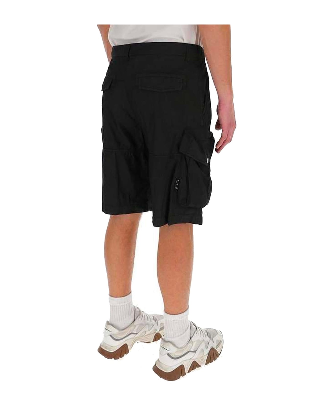 Off-White Off White Utility Shorts - Black