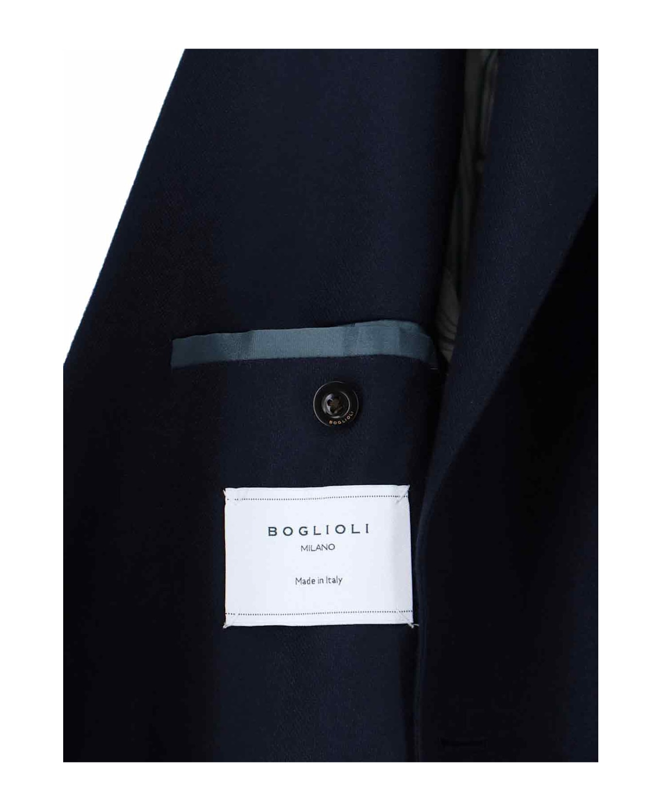 Boglioli Single-breasted Blazer - Blue