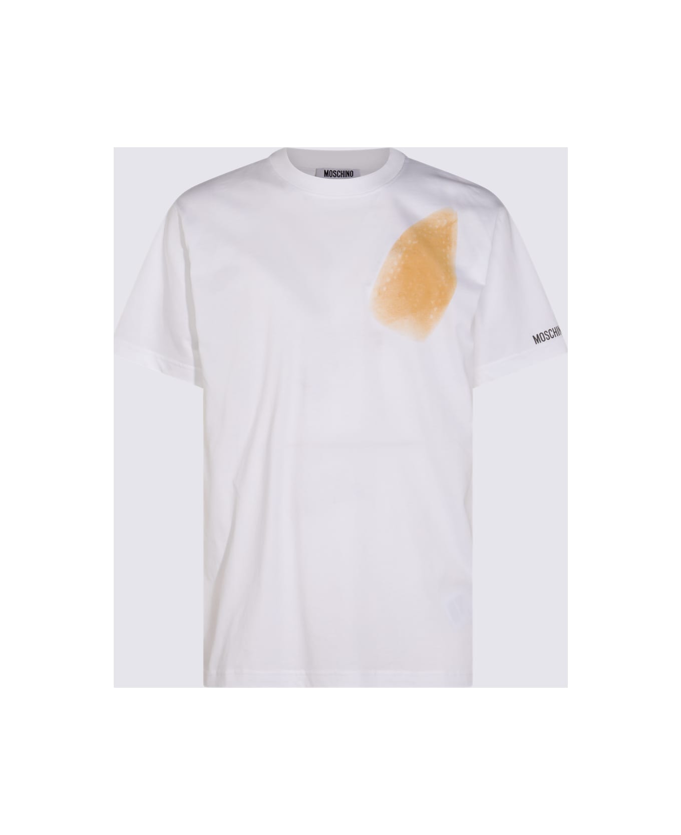 Moschino White Cotton T-shirt - White