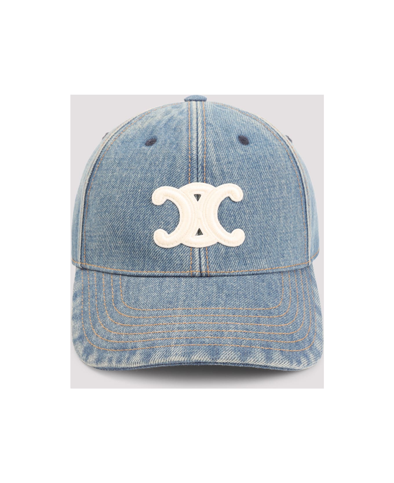 Celine Triomphe Logo-appliquéd Baseball Cap - Uw Union Wash