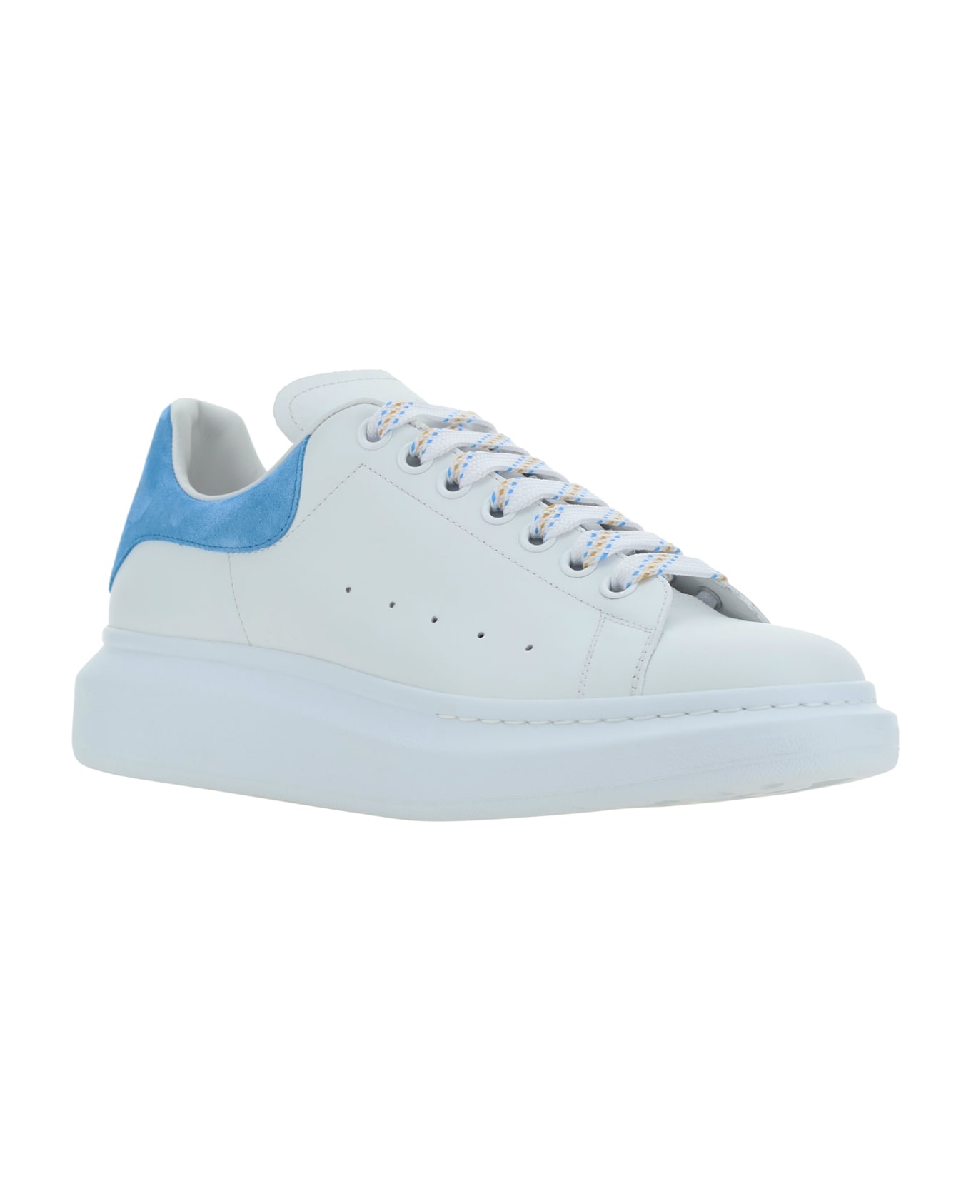 Alexander McQueen Sneakers - White/light blue