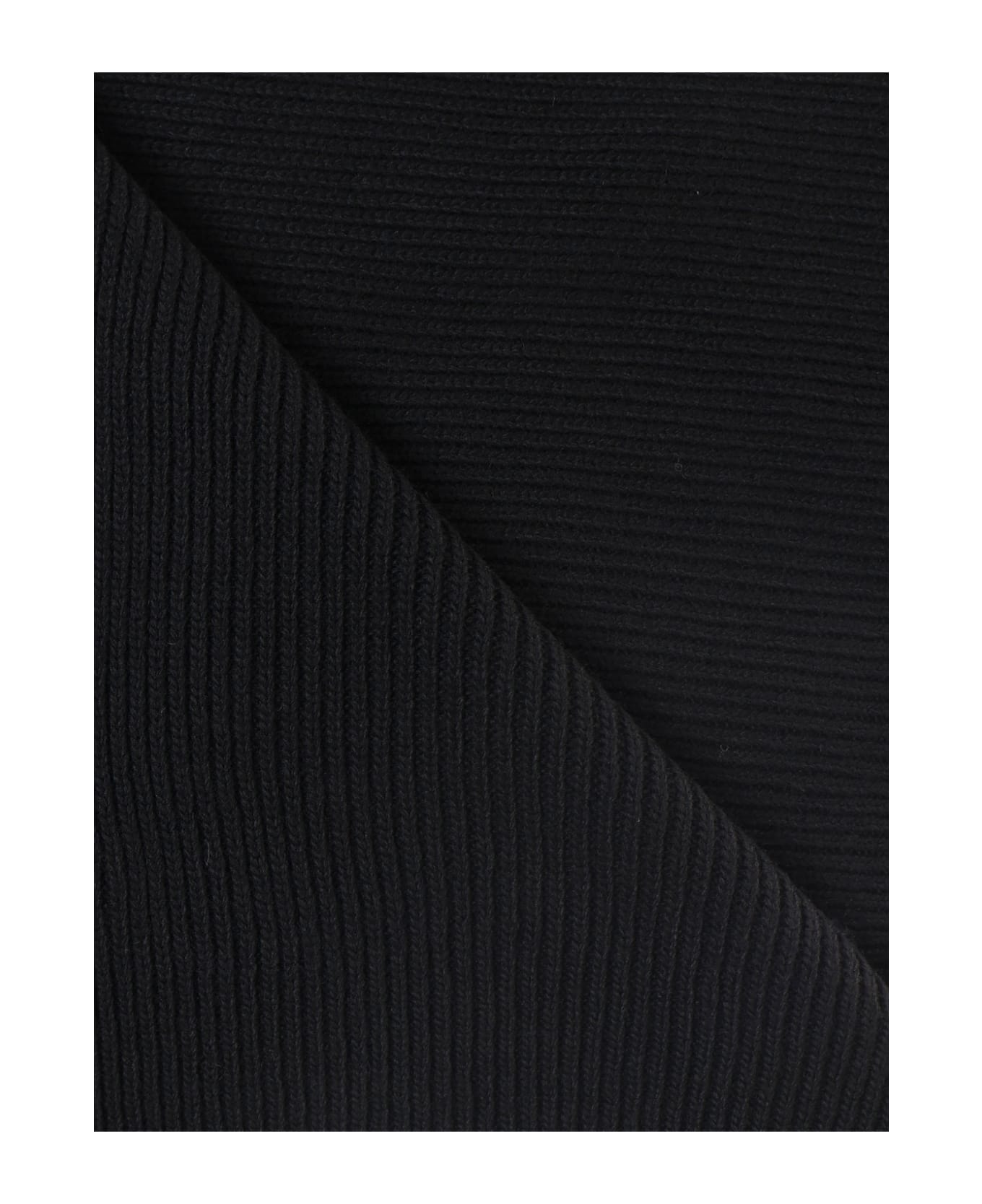 Calvin Klein Wool Blend Scarf - Black