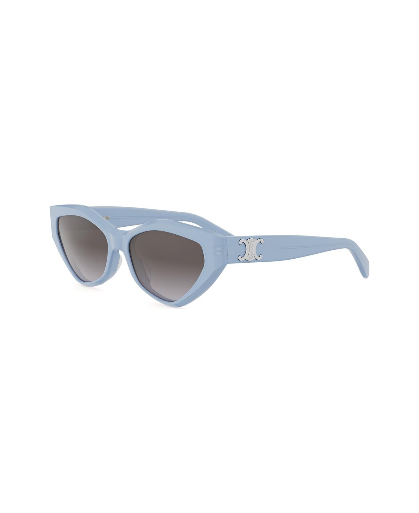 Celine Cl40323u Triomphe 84b Celeste Tenue Sunglasses - Celeste Tenue