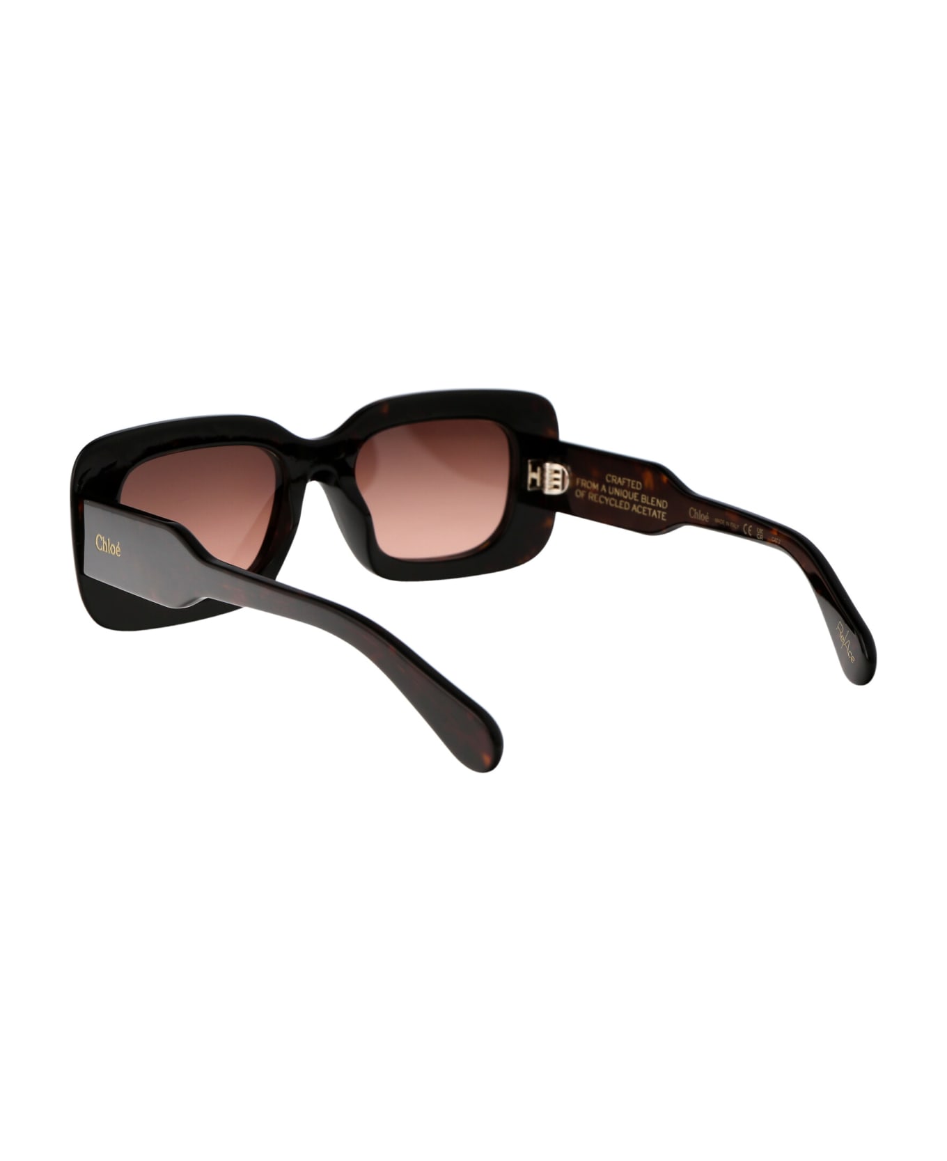 Chloé Eyewear Ch0188s Sunglasses - 002 HAVANA HAVANA COPPER