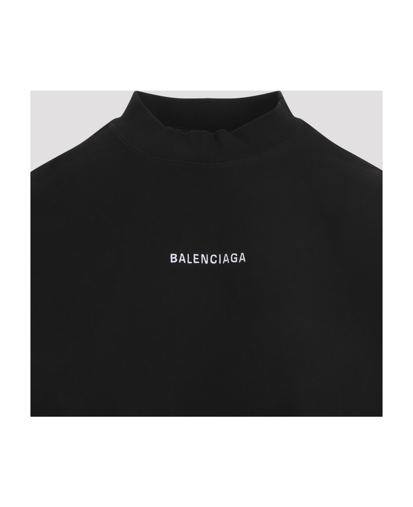 Balenciaga Tee Dress - BLACKWHITE