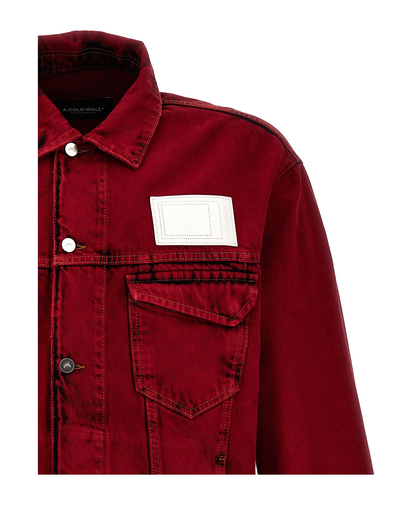 A-COLD-WALL 'strand Trucker' Jacket - Red