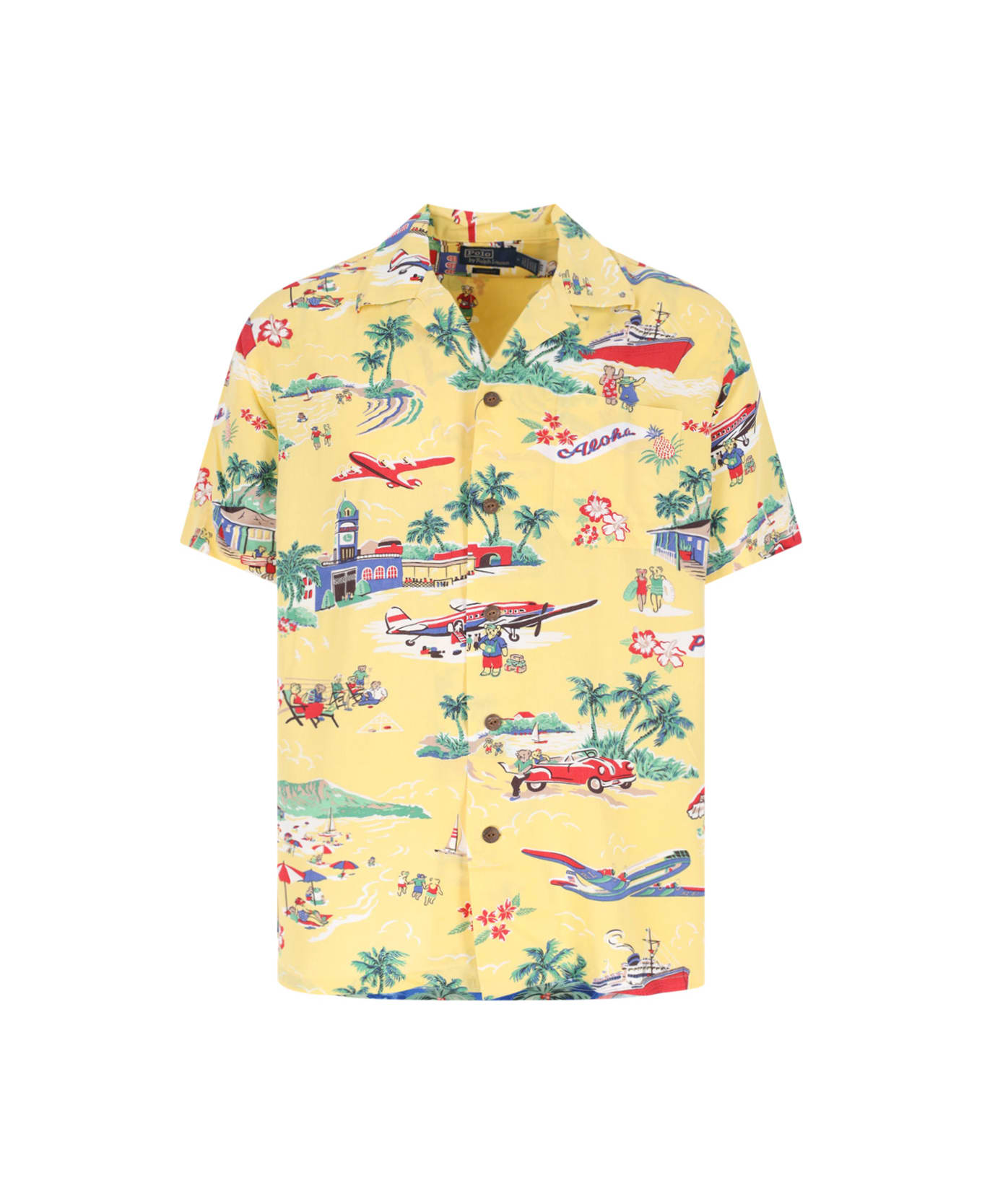 Polo Ralph Lauren 
polo Bear
 Shirt - Yellow