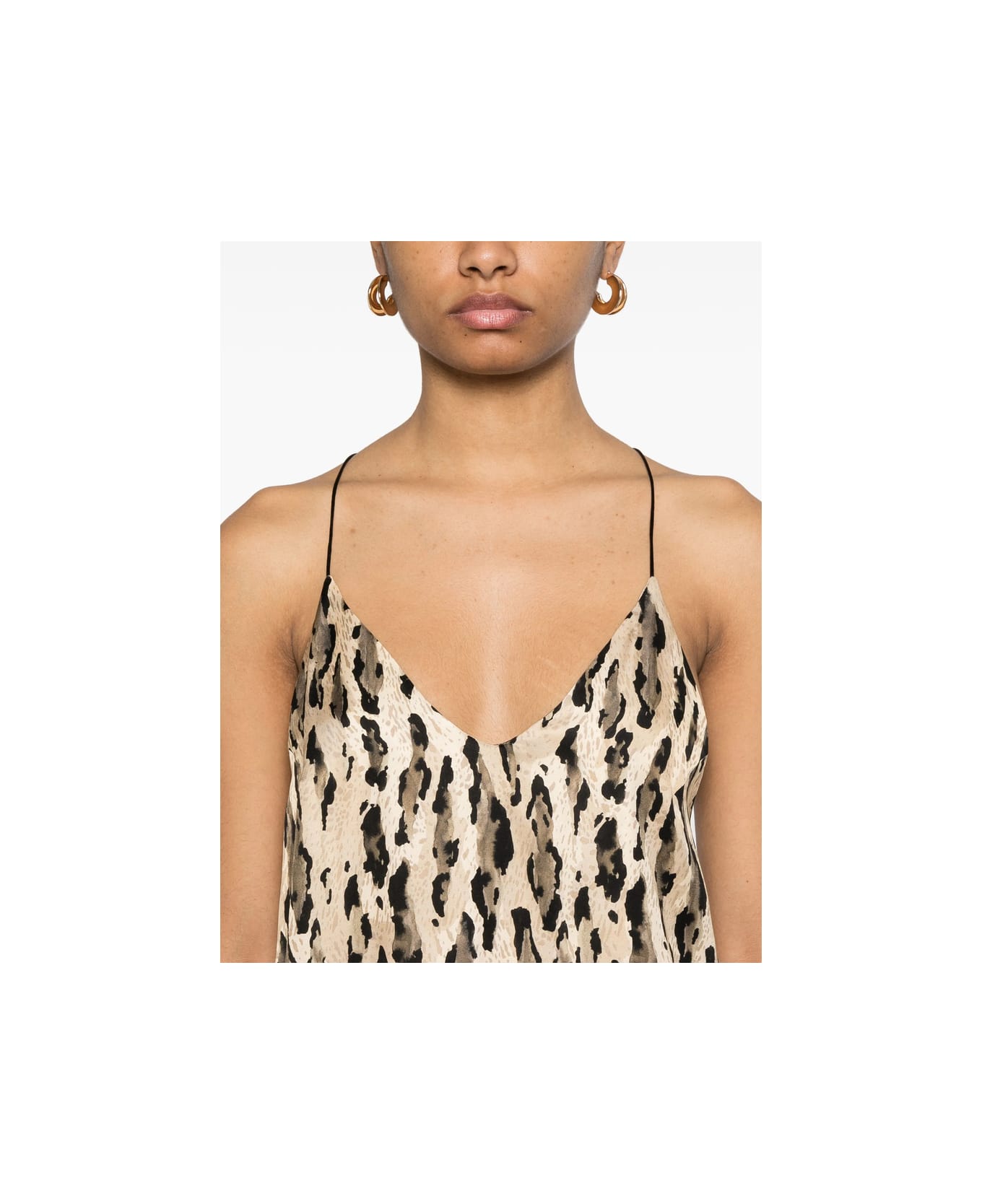 The Nina Studio Top - NEUTRALS/BLACK