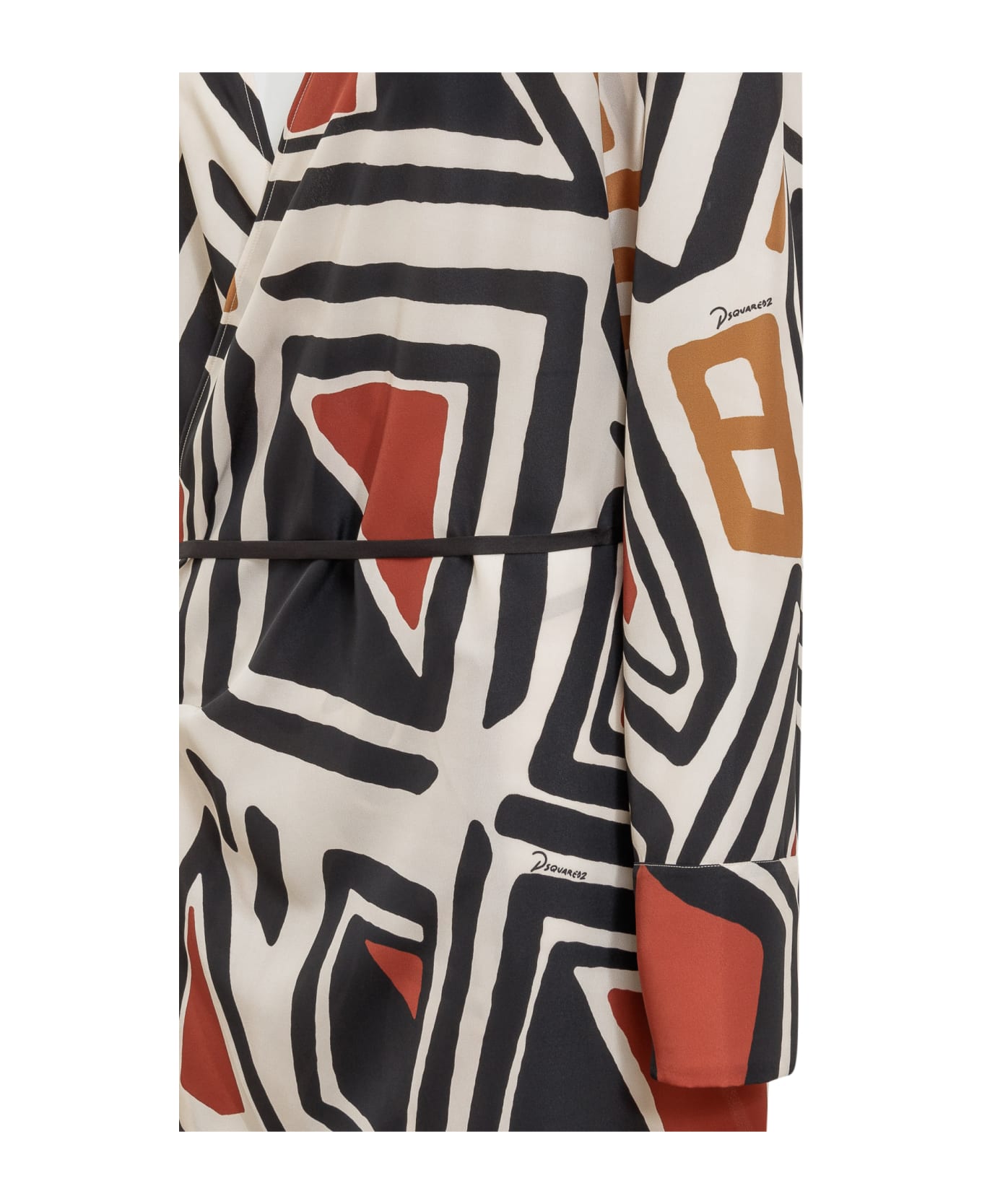 Dsquared2 Dress With Print - MULTICOLOR