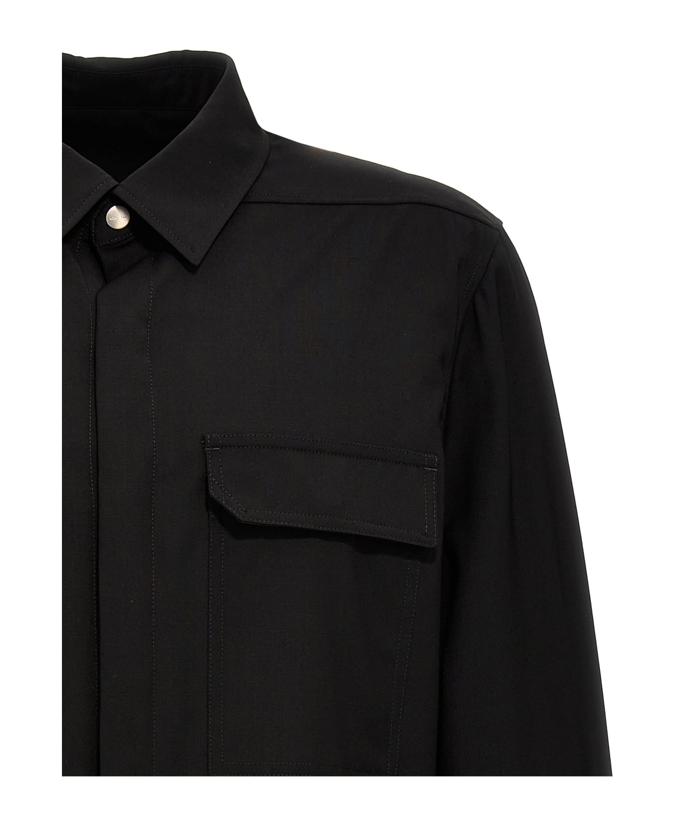 Rick Owens 'outershirt' Shirt - Black