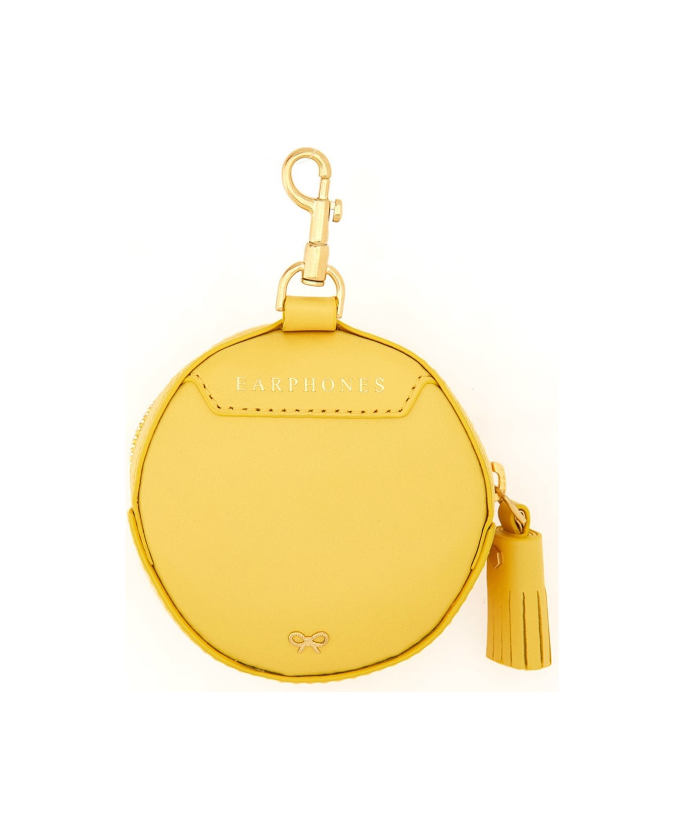 Anya Hindmarch Ear Pods Pouch "wink" - YELLOW