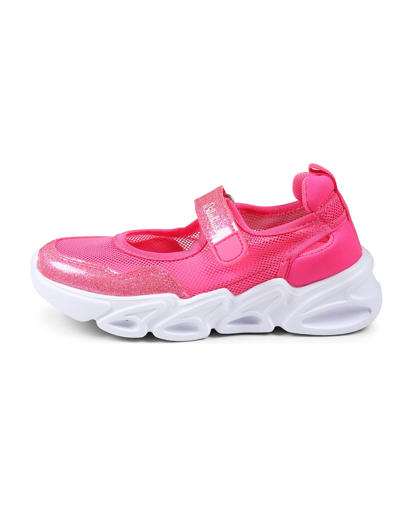 Billieblush Pink Light Up Ballet Flats For Girl With Led - Fuchsia