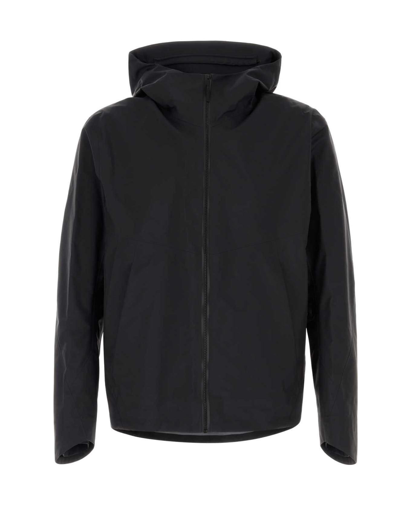 Arc
teryx Veilance Black Nylon Arris Windbreaker - BLACK