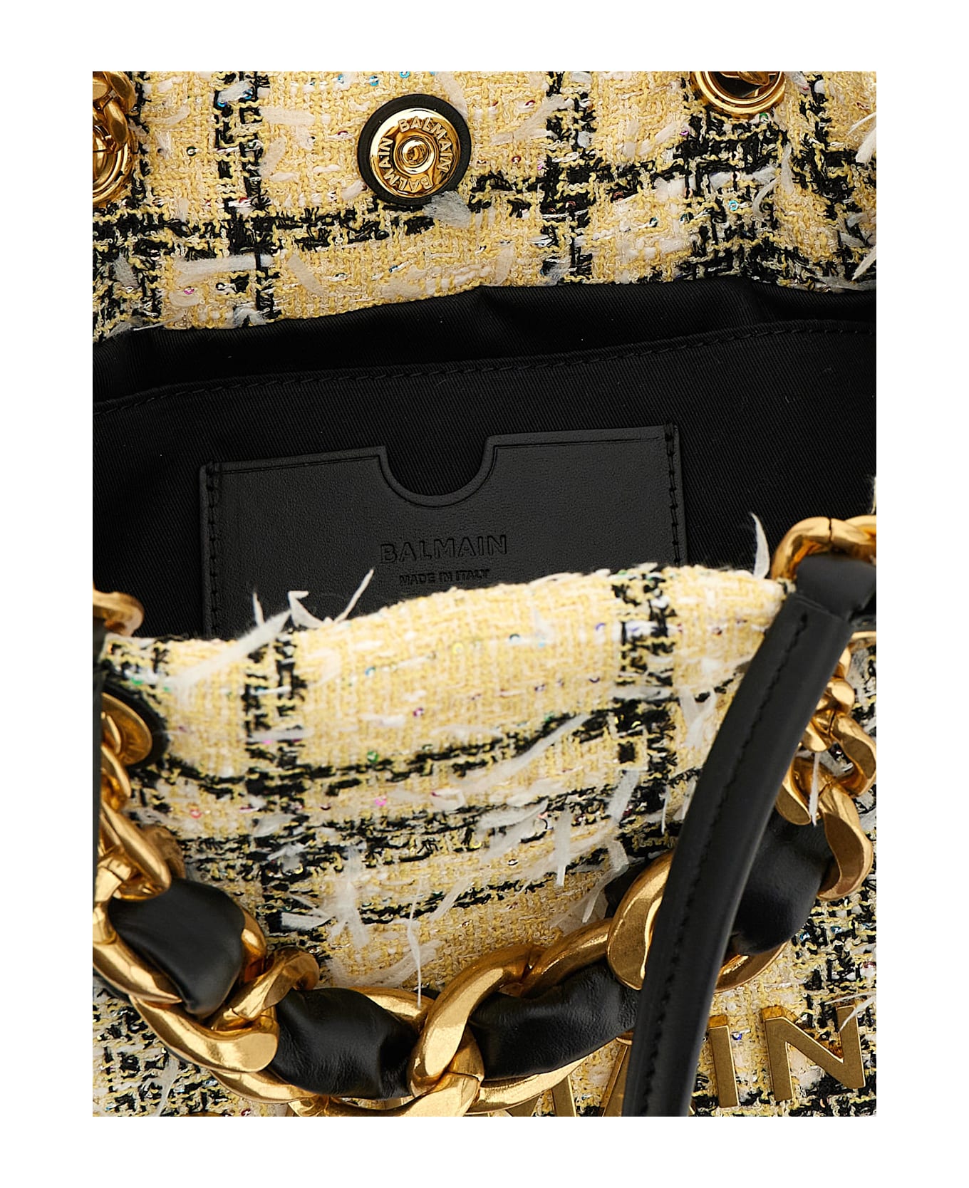 Balmain 'soft Cabas Small' Shopping Bag - Multicolor