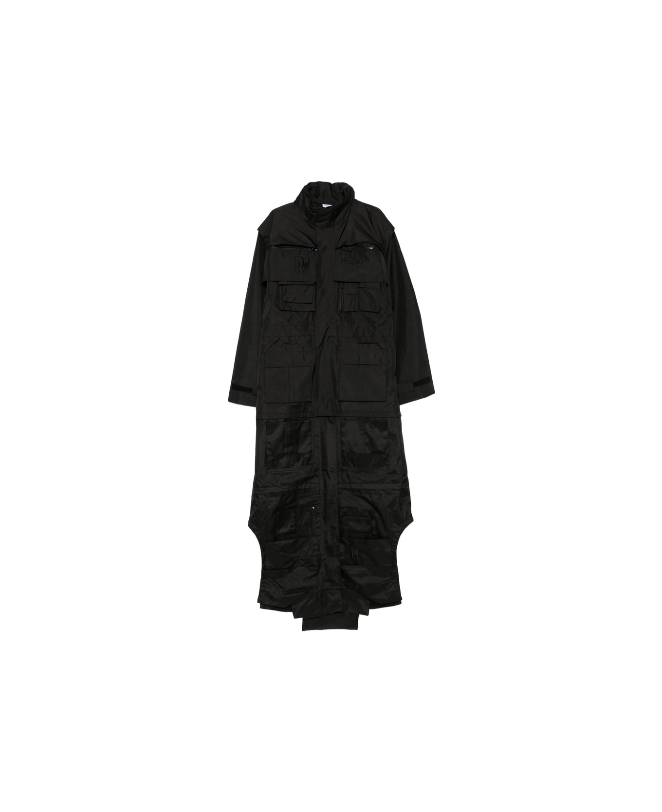 VETEMENTS Coat - BLACK