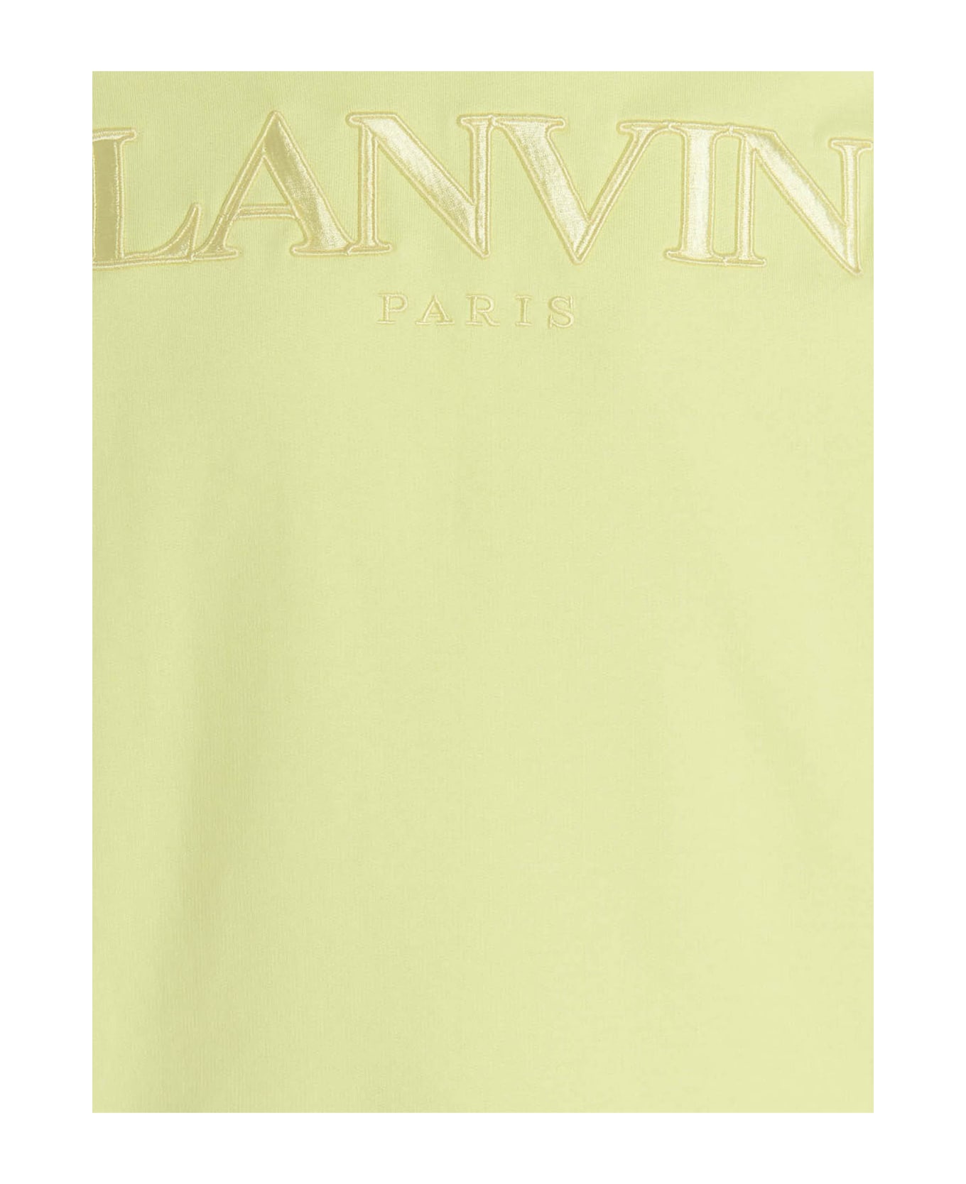 Lanvin Logo Hoodie - Yellow
