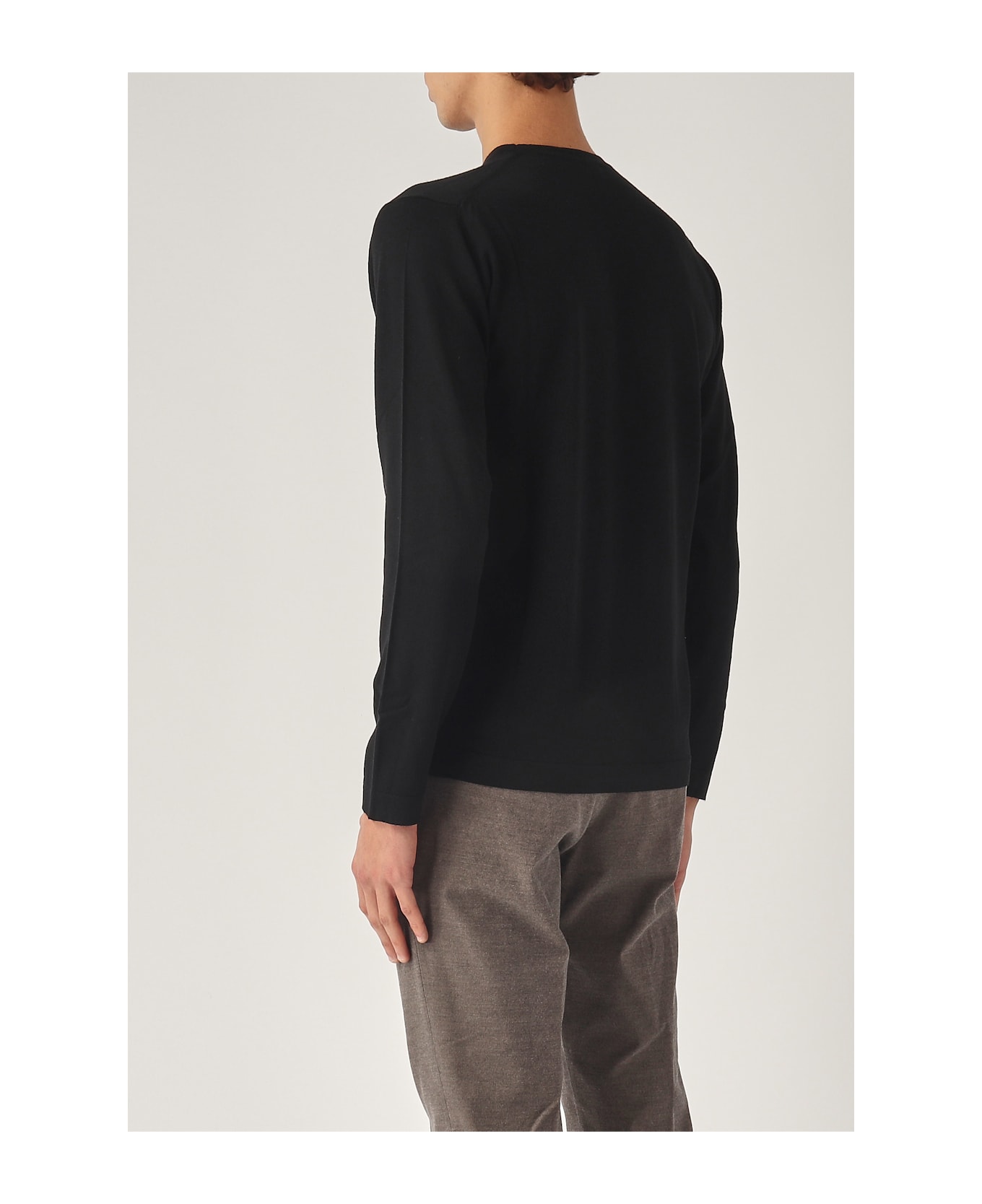 Filippo De Laurentiis T-shirt M/l Sweater - NERO