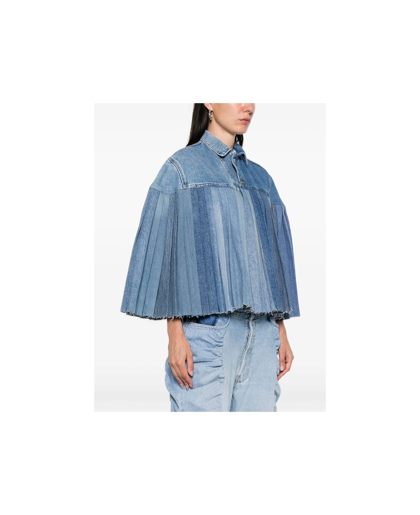 E.L.V. DENIM Outerwear - BLUE