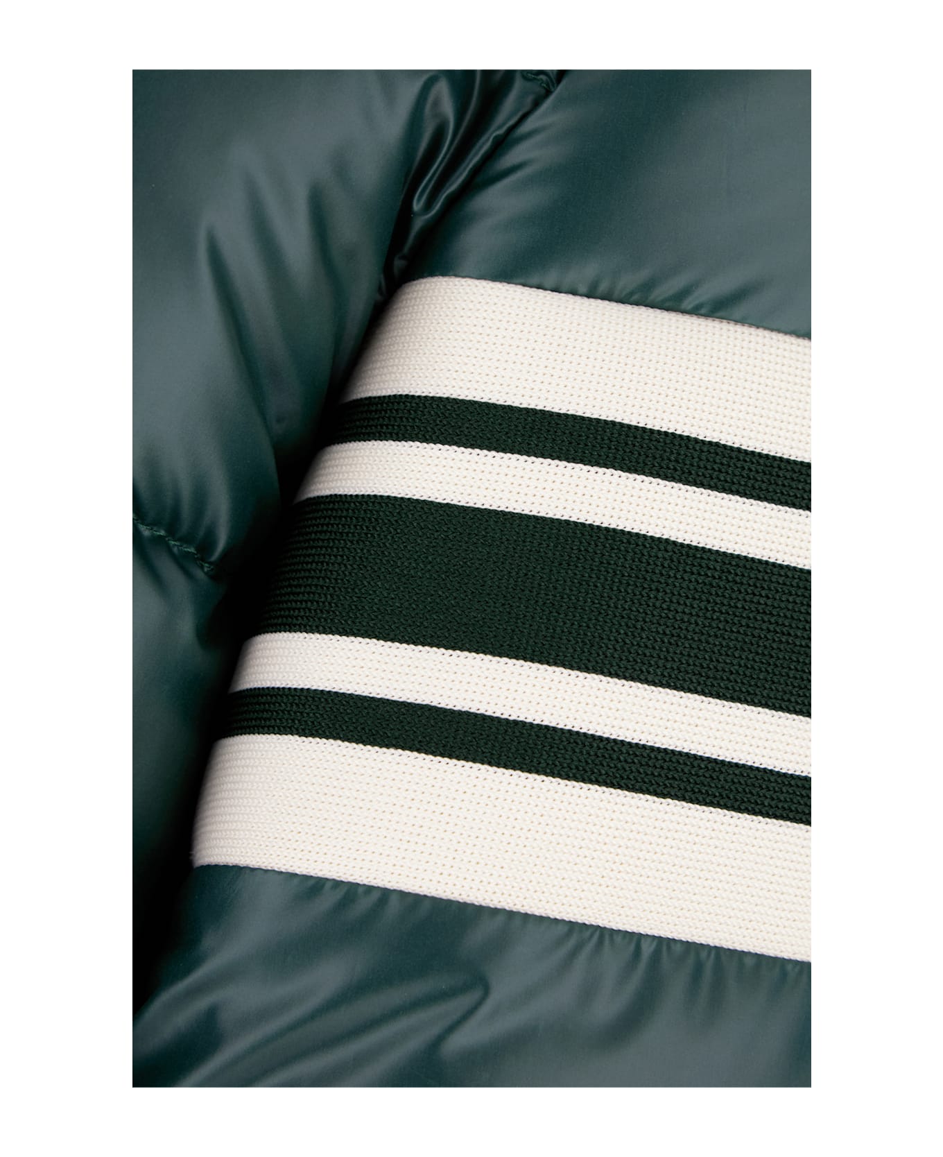 Moncler Bottle Green Polyester Laundre Down Jacket - GREEN