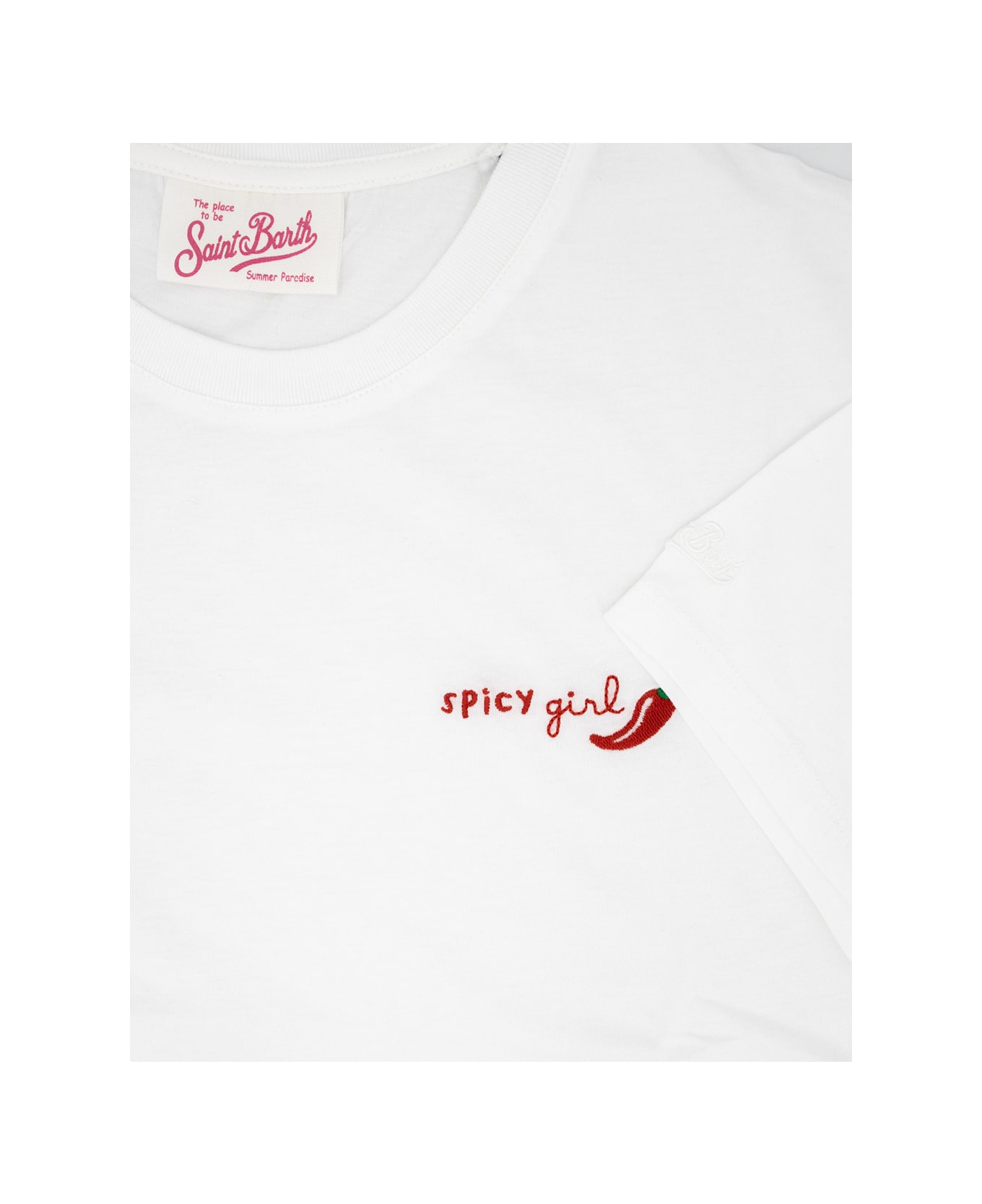 MC2 Saint Barth T-shirt - SPICY GIRL 01 EMB