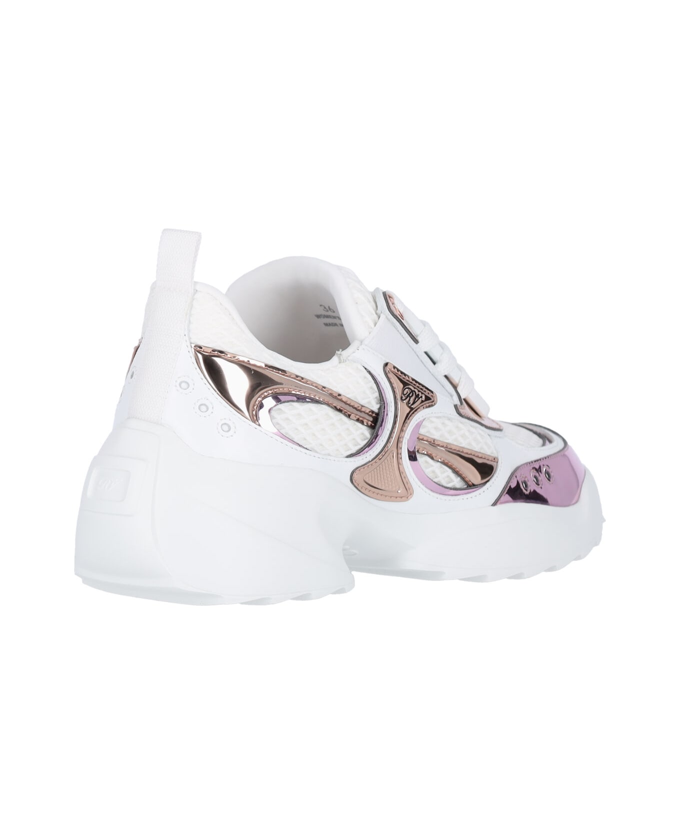 Roger Vivier 
viv
 On The Run Sneakers - White