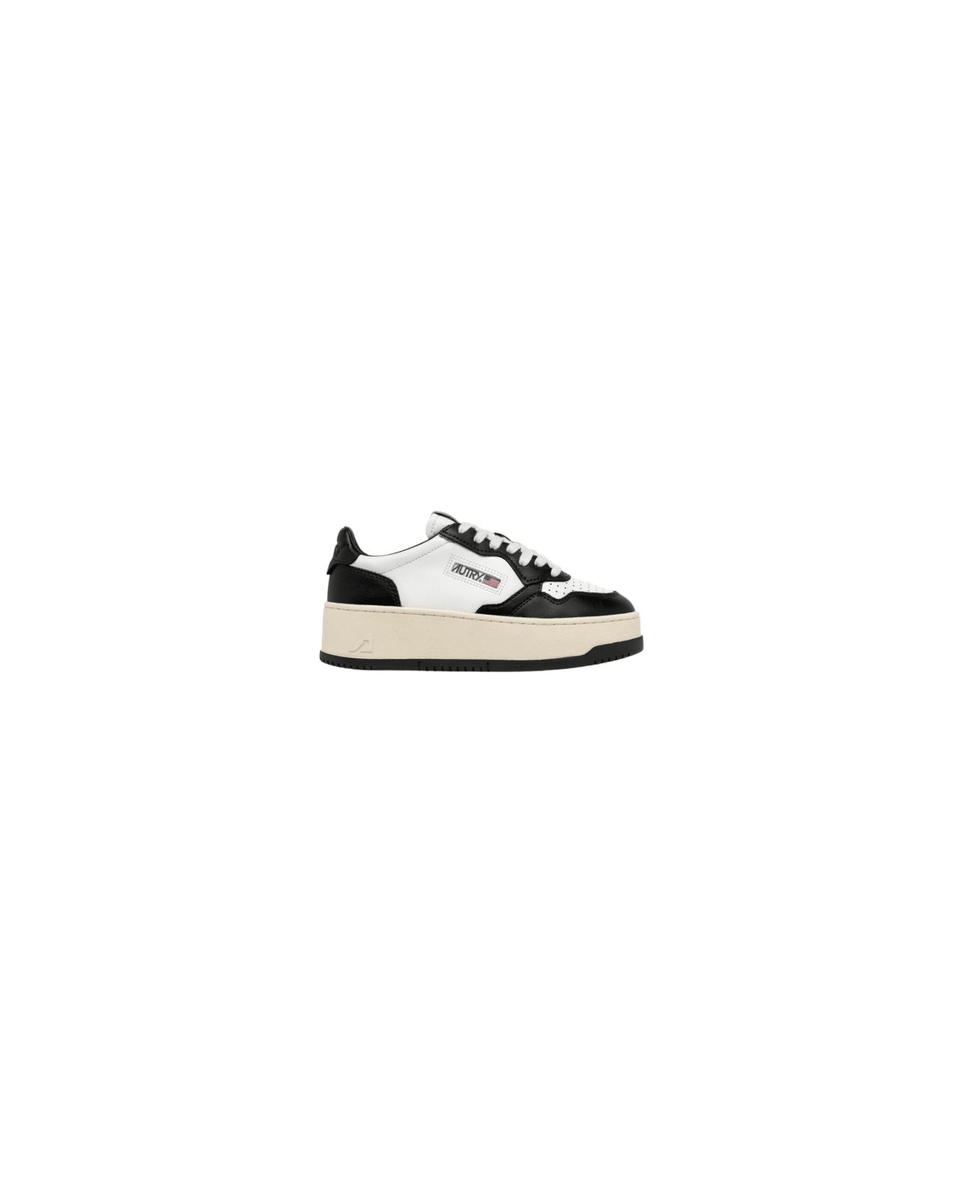 Autry Platform Low Sneakers - White