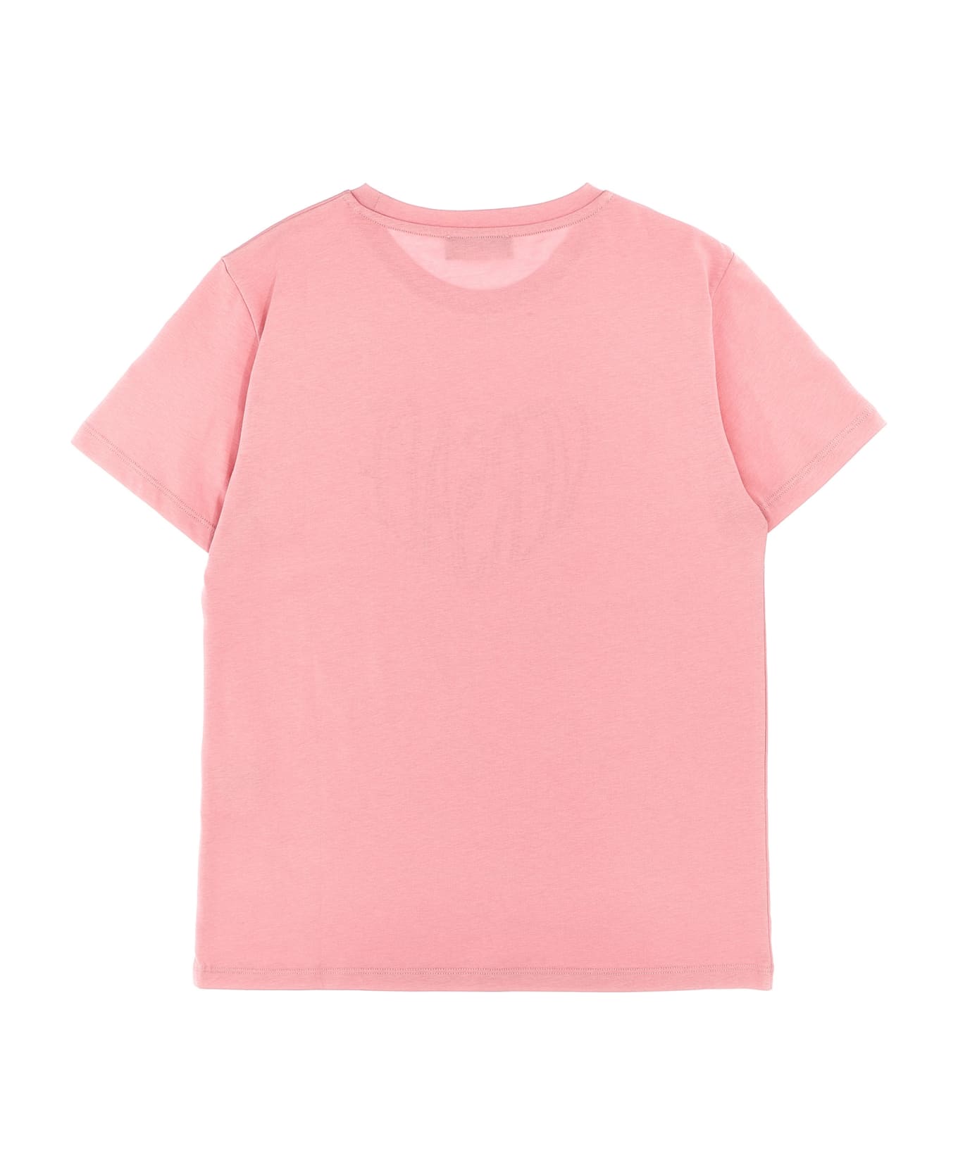 Versace Rhinestone Logo T-shirt - Pink