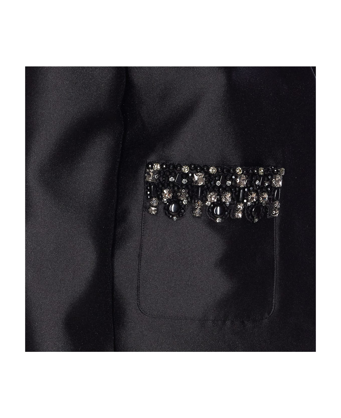 self-portrait Jacket - Black