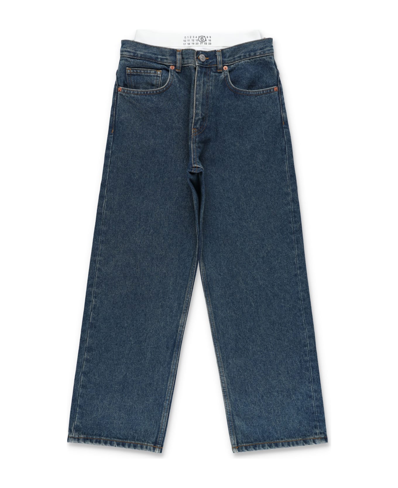 MM6 Maison Margiela Jeans 5 Pockets - Blue