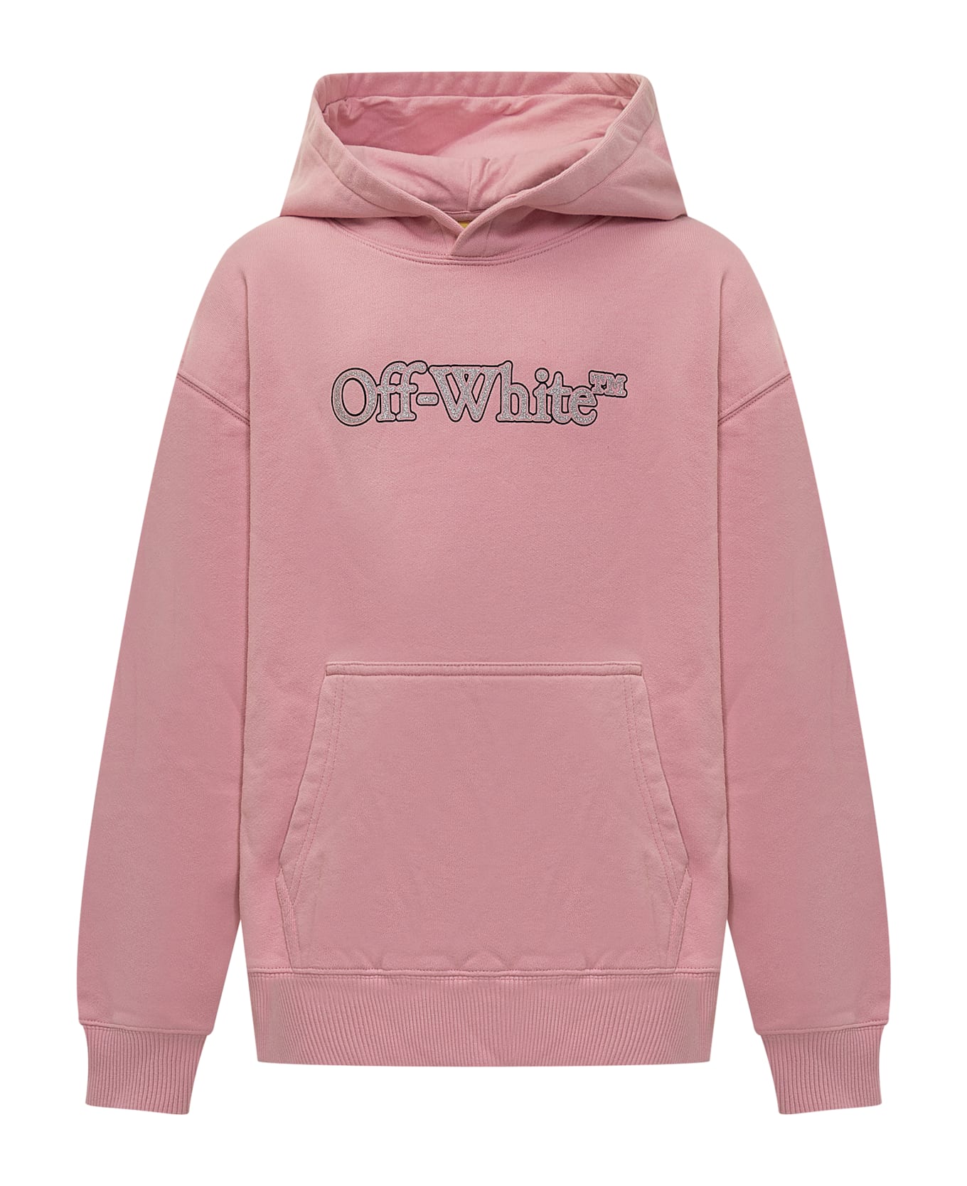 Off-White Hoodie - PINK GLIETTERED