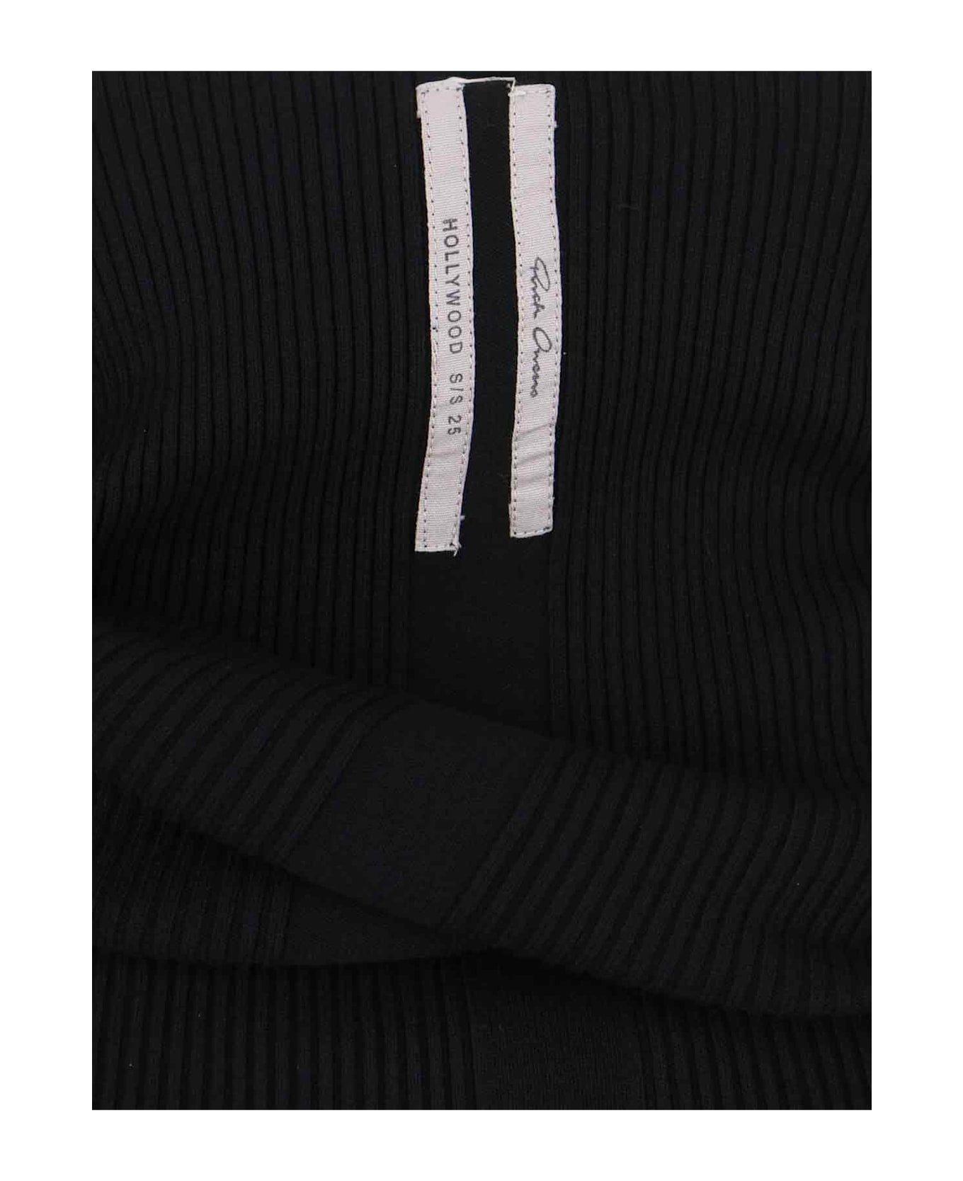 Rick Owens Asymmetric Maxi Dress - Black  