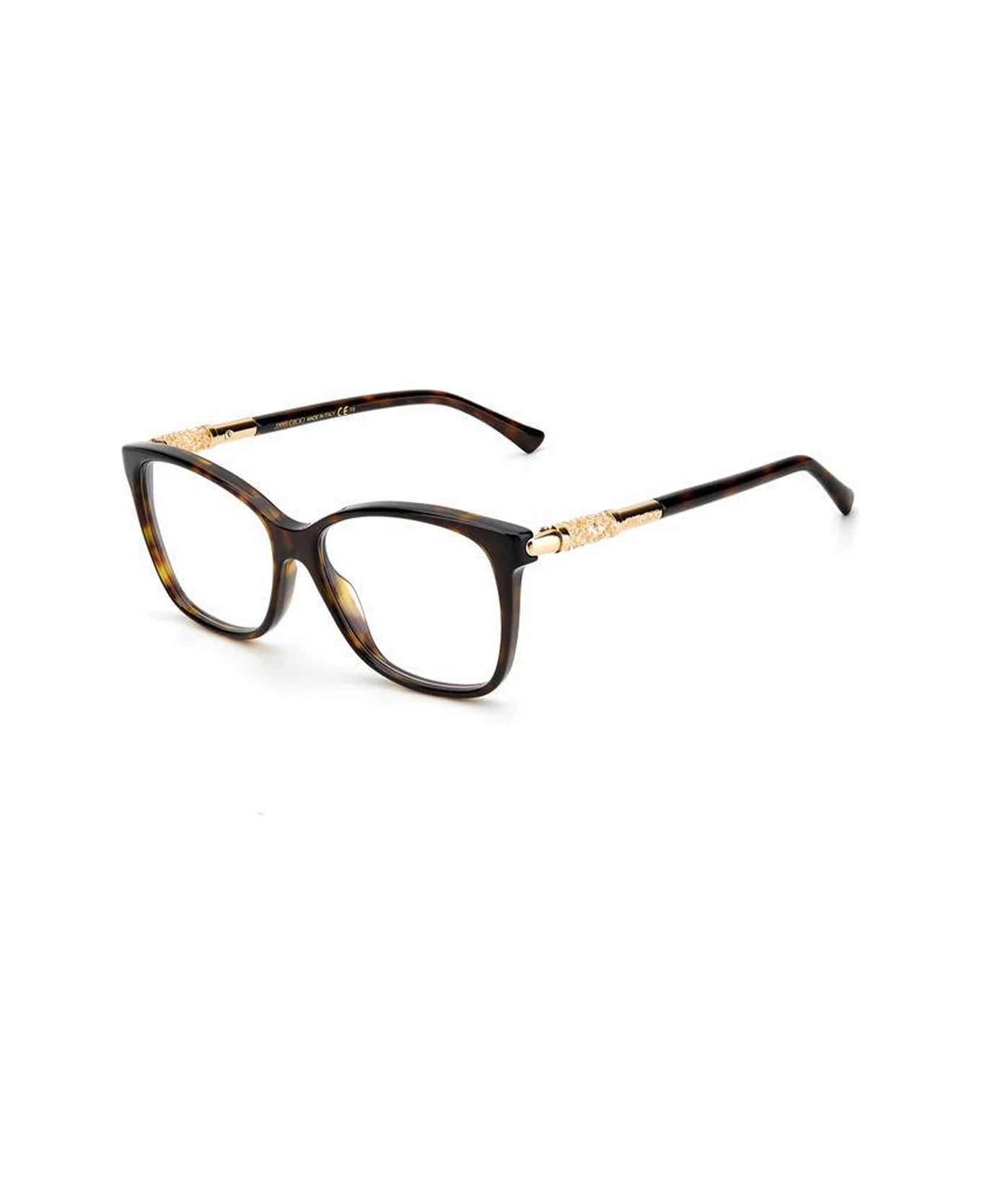 Jimmy Choo Eyewear Jc292 Qum/15 Glasses - Marrone
