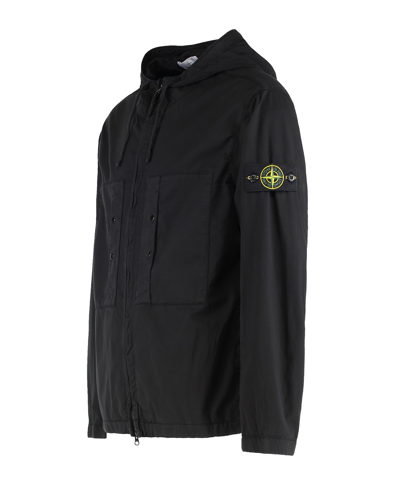 Hooded Cotton Jacket - Thumbnail 2