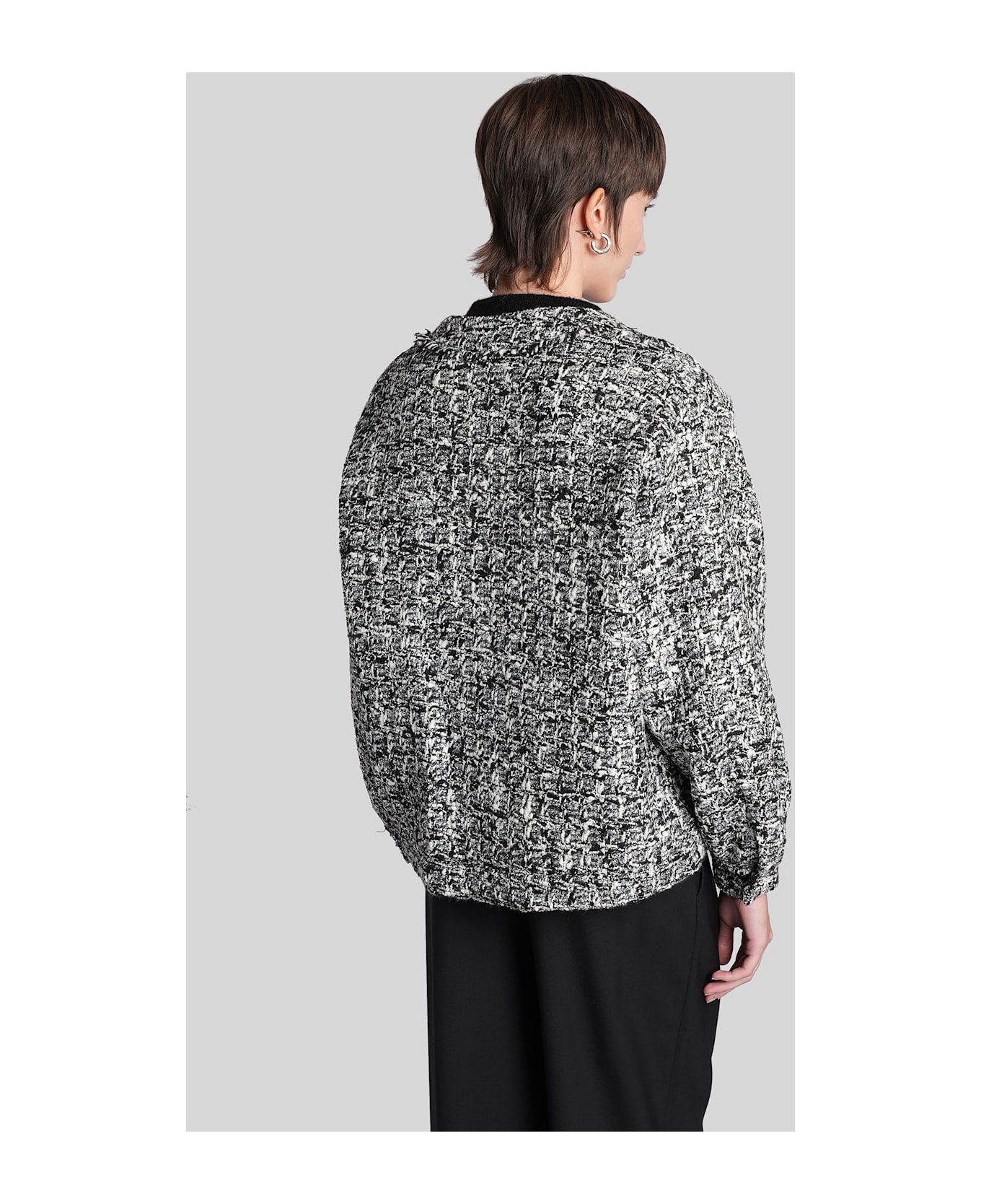 IRO Hassia Casual Jacket In White Polyamide - white