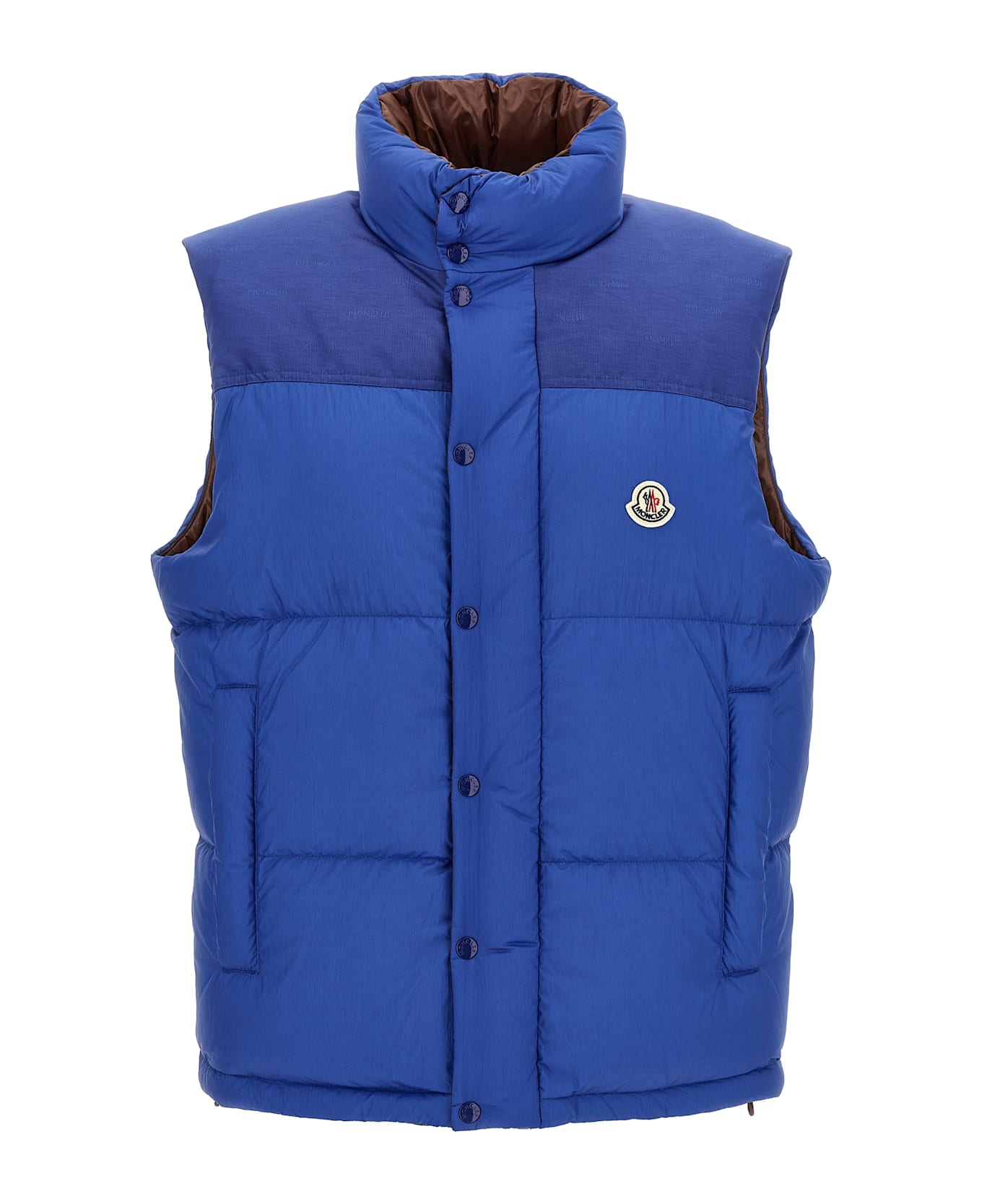 Moncler 'moncler Verone 1' Reversible Down Jacket - Blue